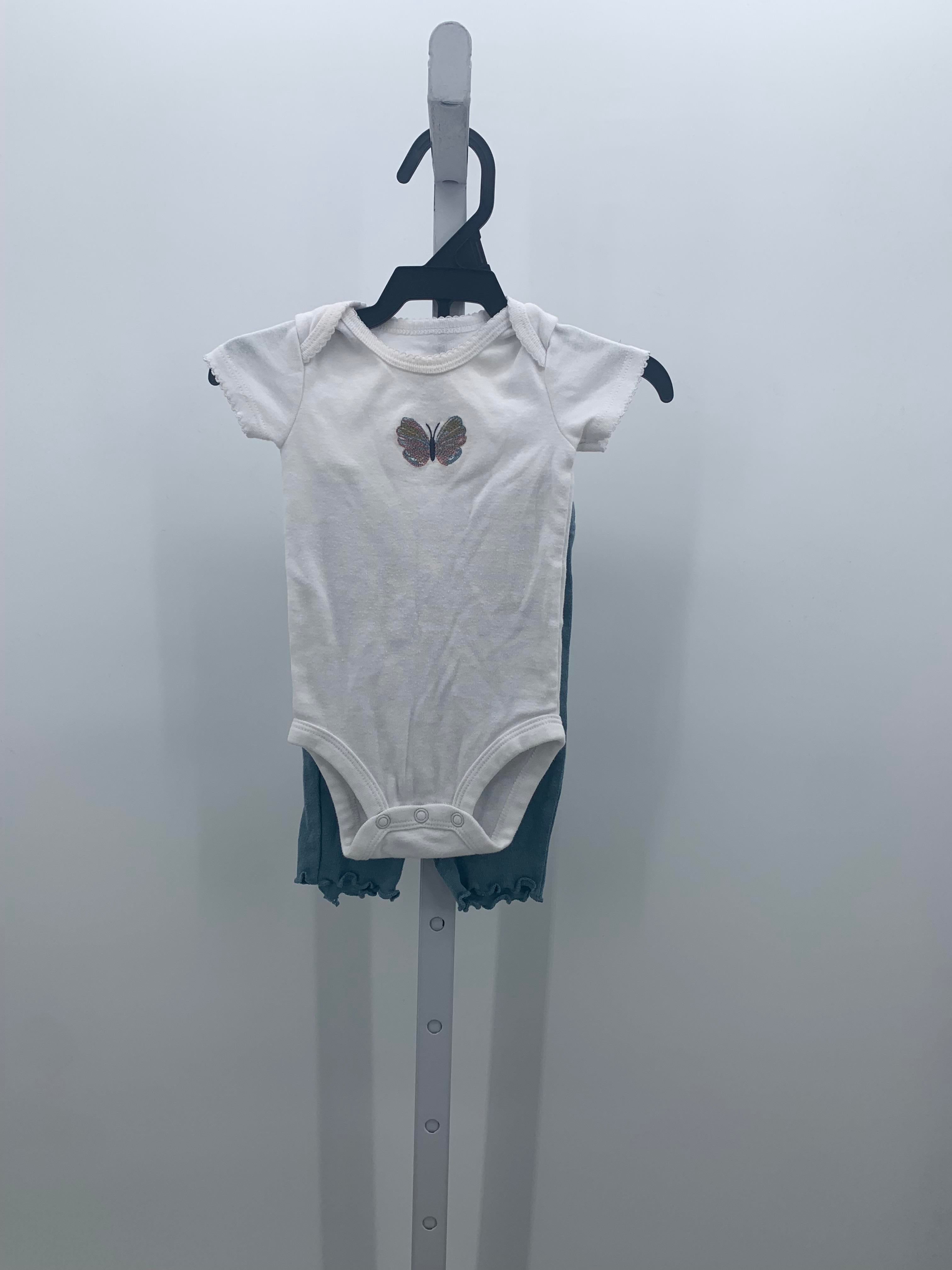 Carters Size 0-3 months Girls 2 Pieces