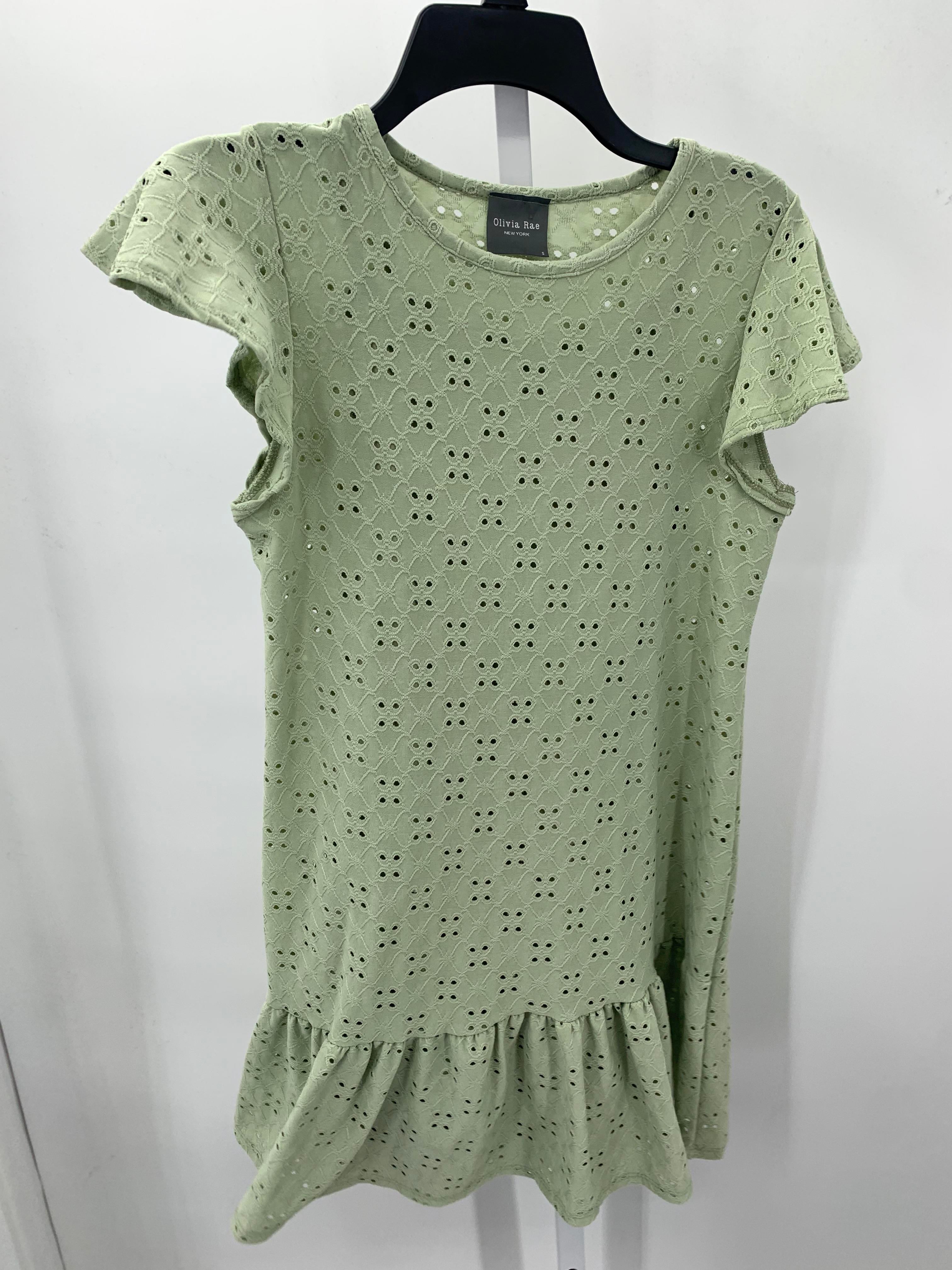 Olivia Rae Size Small Juniors Short Sleeve Dress