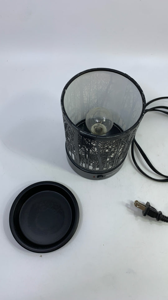 BLACK TREE DESIGN WAX WARMER.