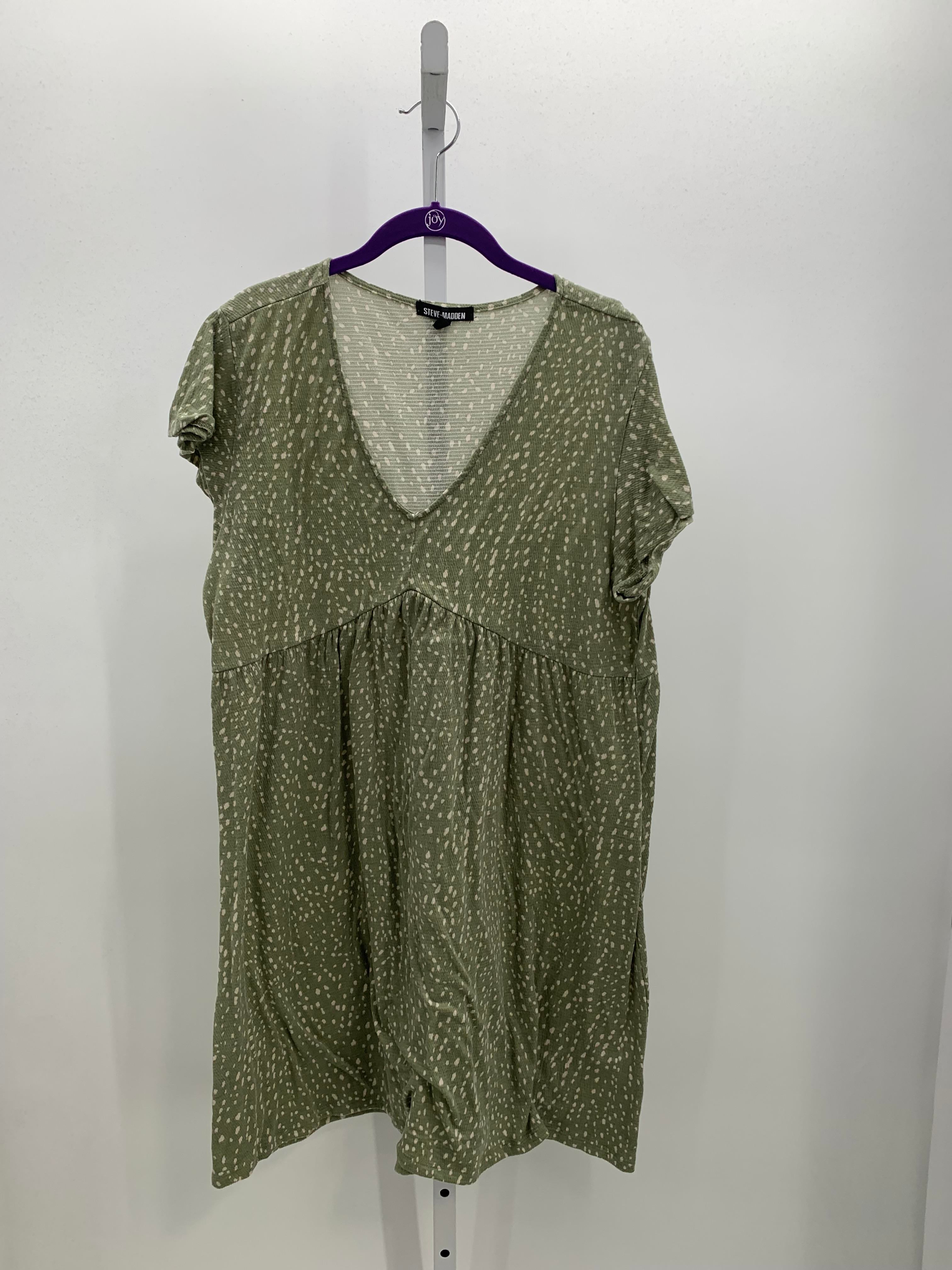 Steve Madden Size XXL Misses Short Sleeve Dress