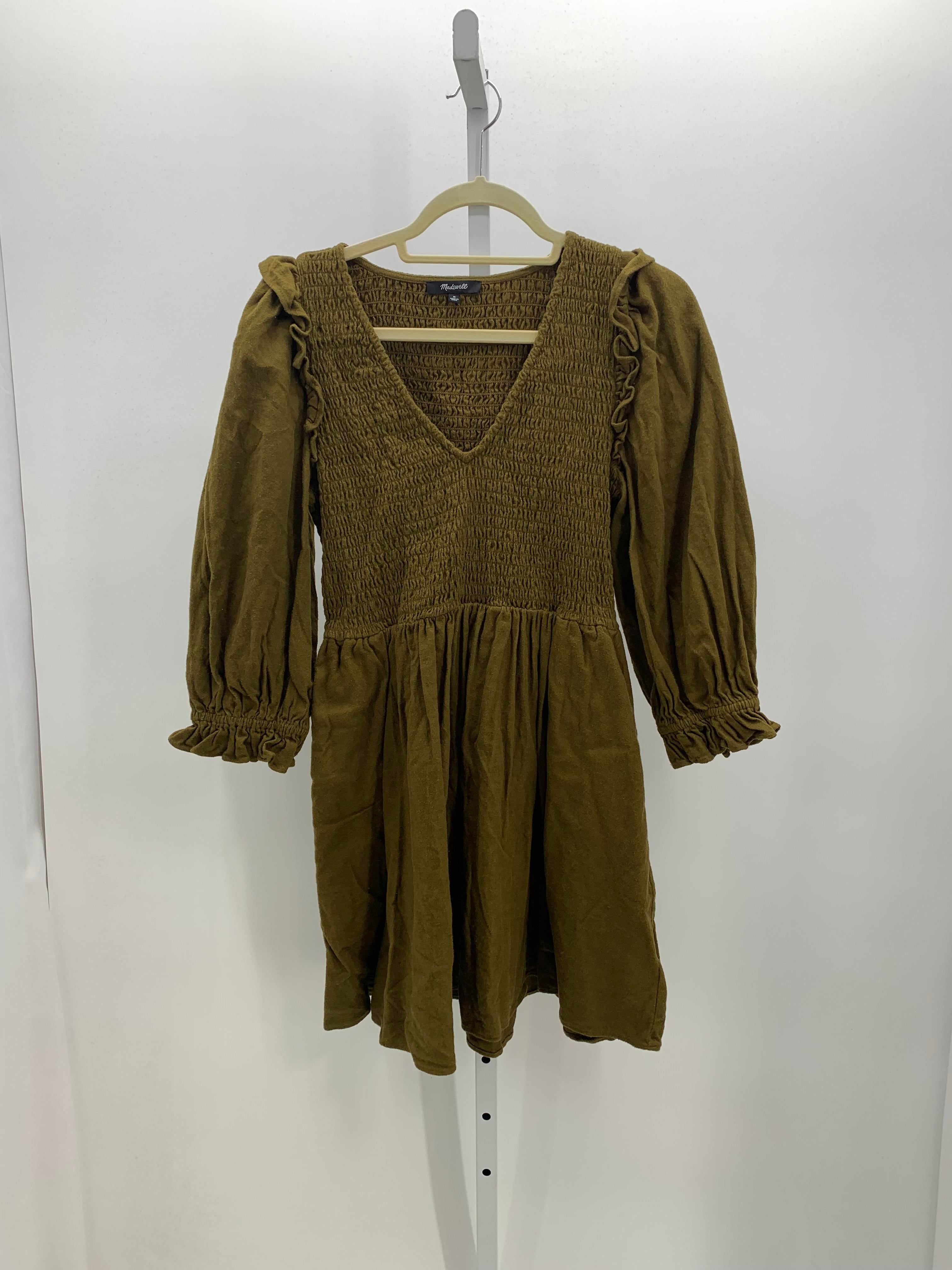 Madewell Size Medium Misses Long Sleeve Dress