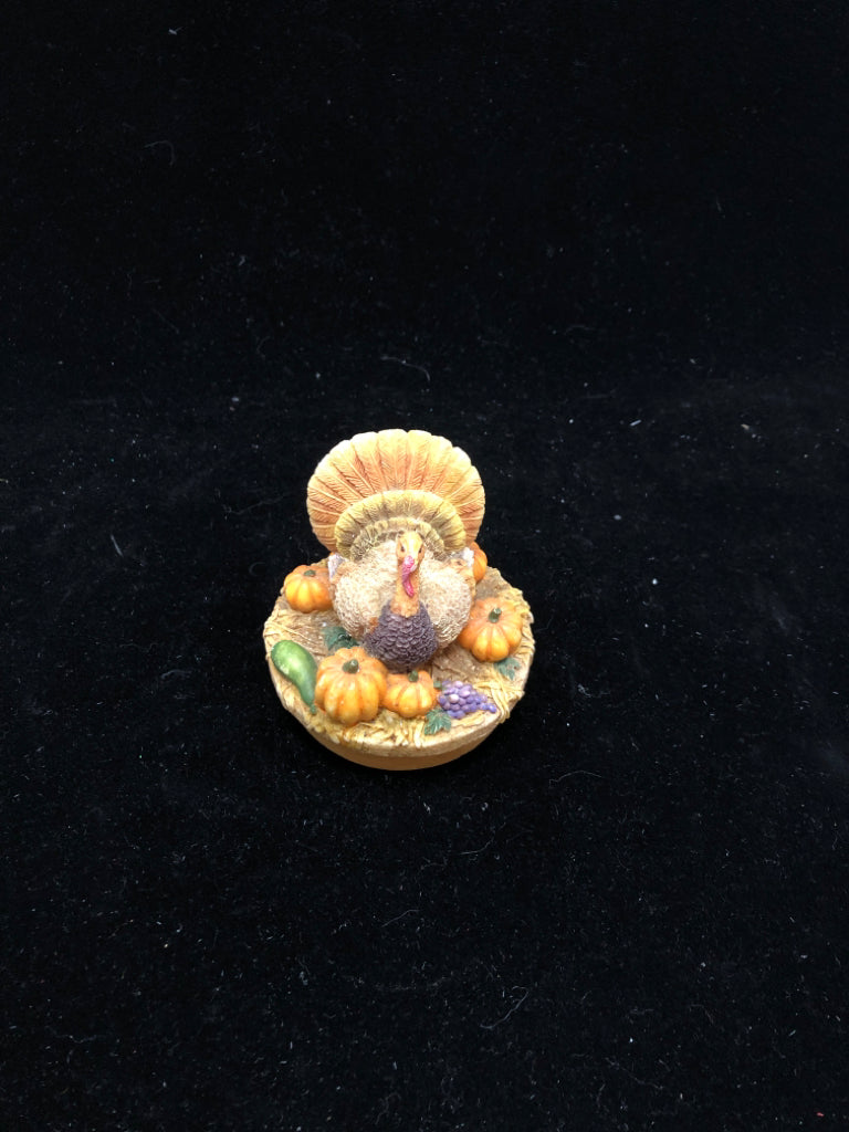 TURKEY CANDLE TOPPER - OUR AMERICA.