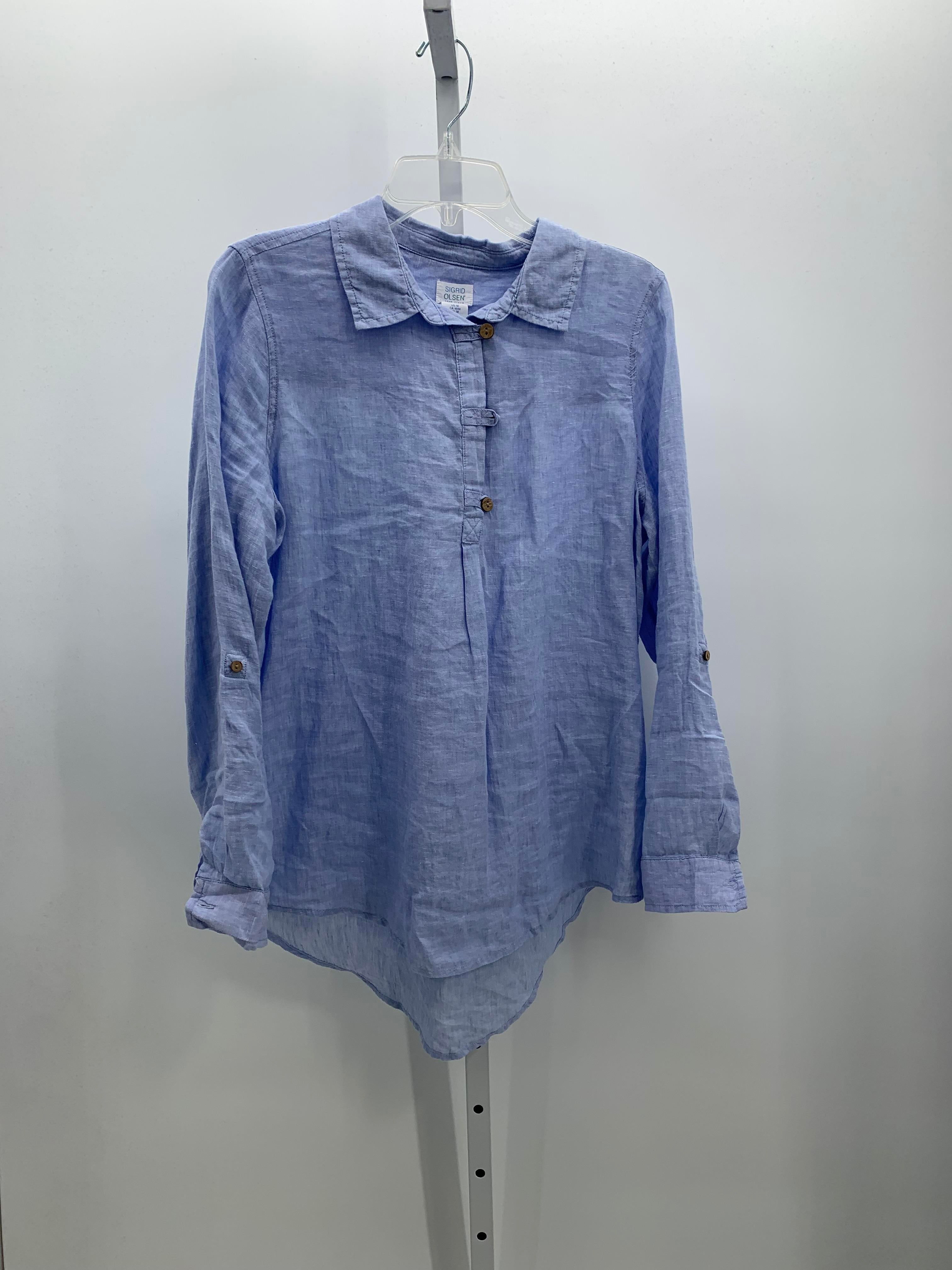 Sigrid Olsen Size Medium Misses Long Sleeve Shirt
