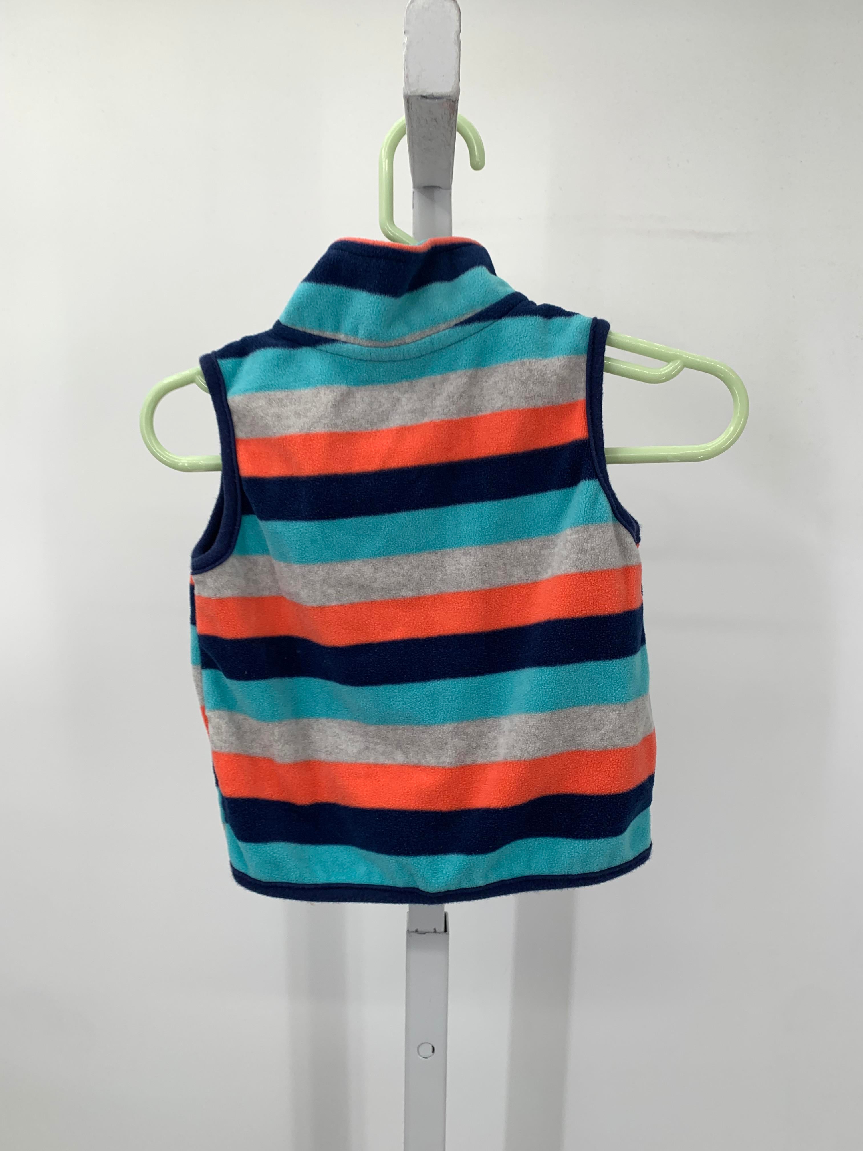 STRIPES FLEECE ZIP