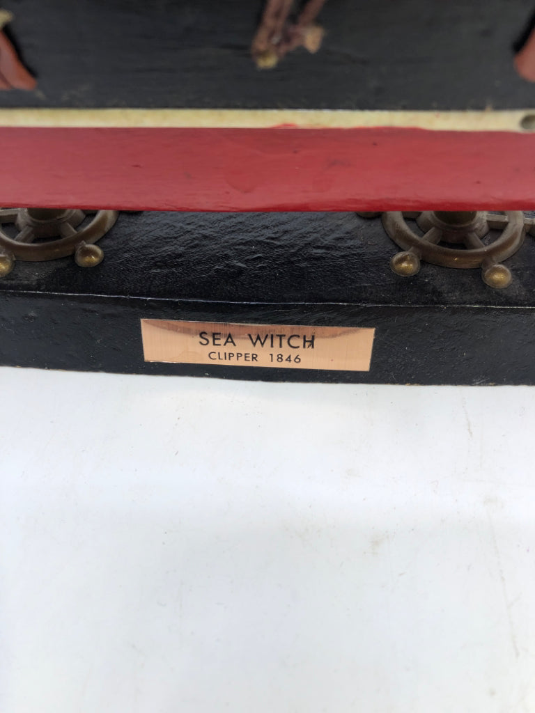 SEA WITCH CLIPPER SHIP MODEL.