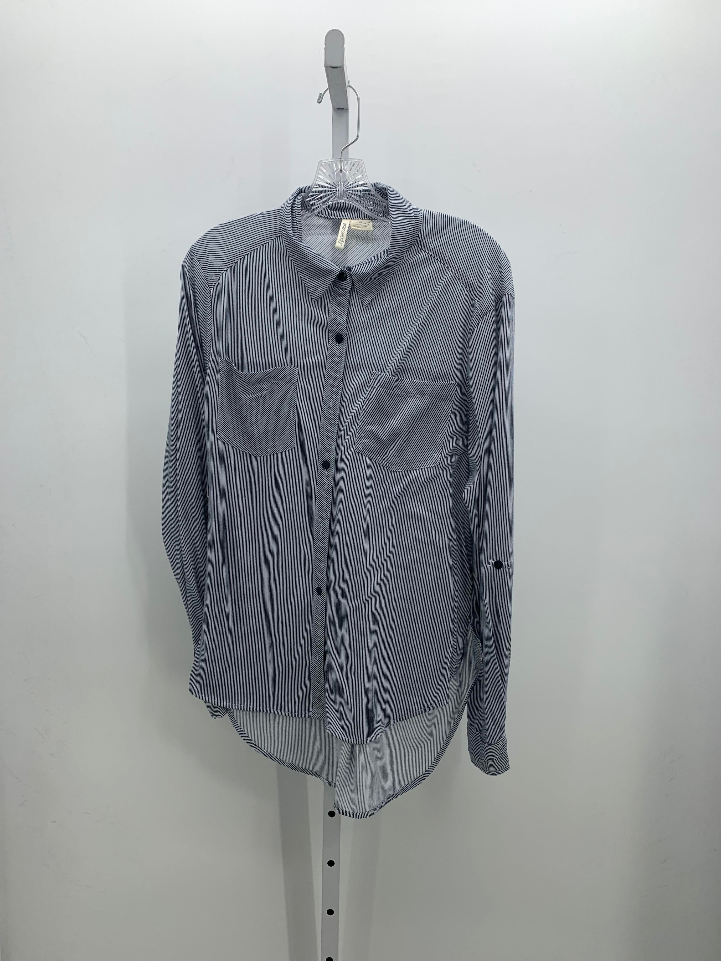Passport Size Extra Large Juniors Long Sleeve Shirt