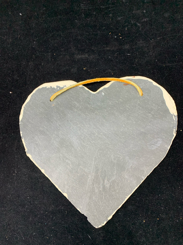 JOY HEART SLATE.
