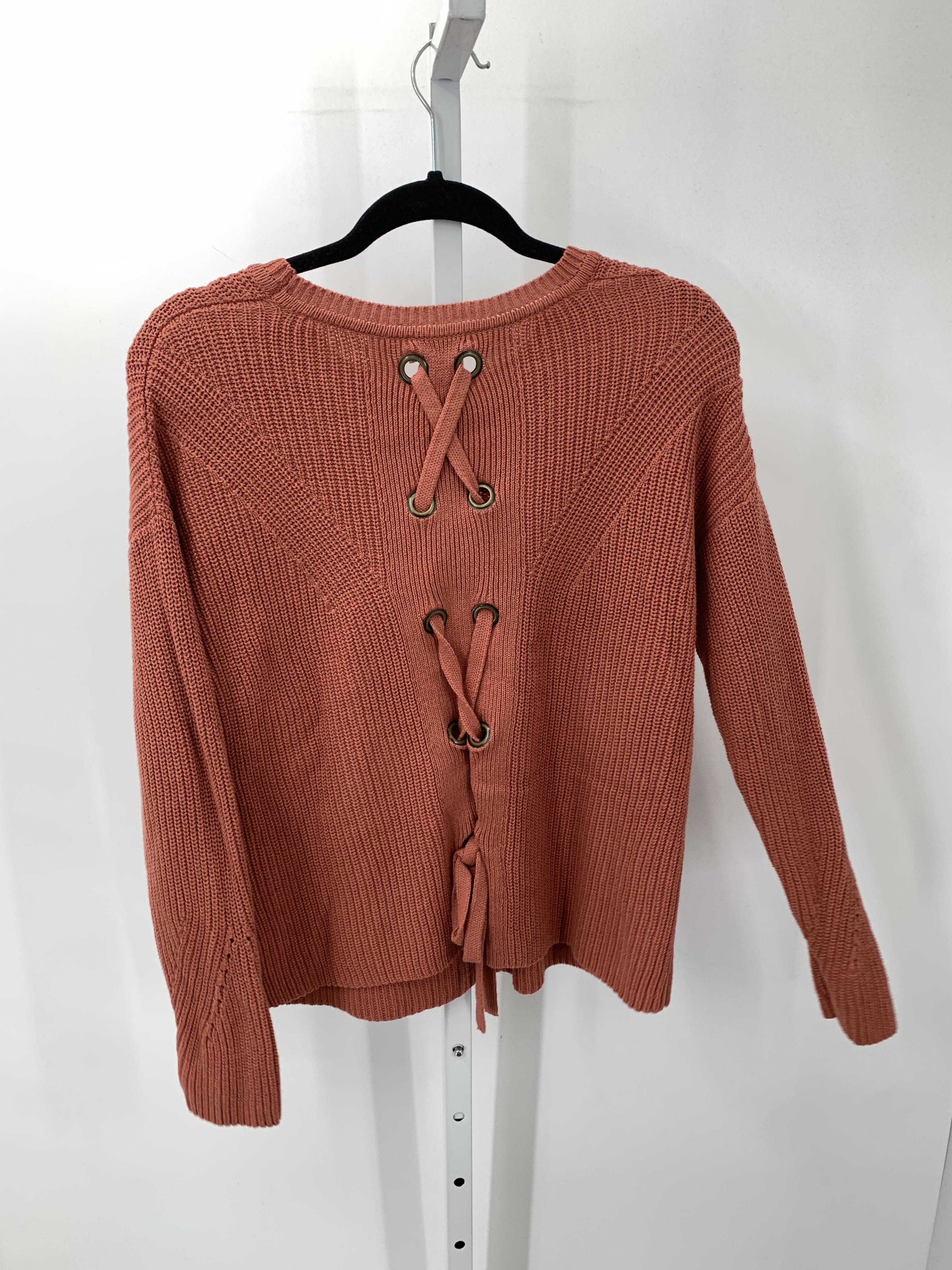 Lucky Brand Size Small Misses Long Slv Sweater