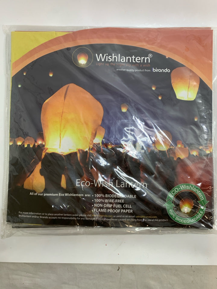 NIP 5PK ECO WISH LANTERN