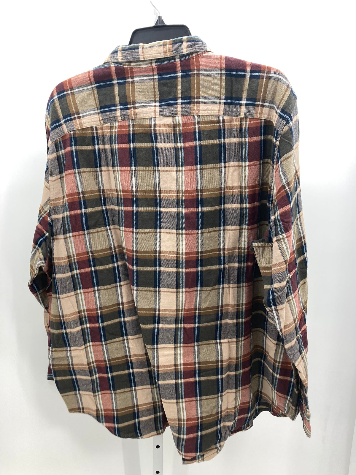 NEW PLAID BTN DOWN
