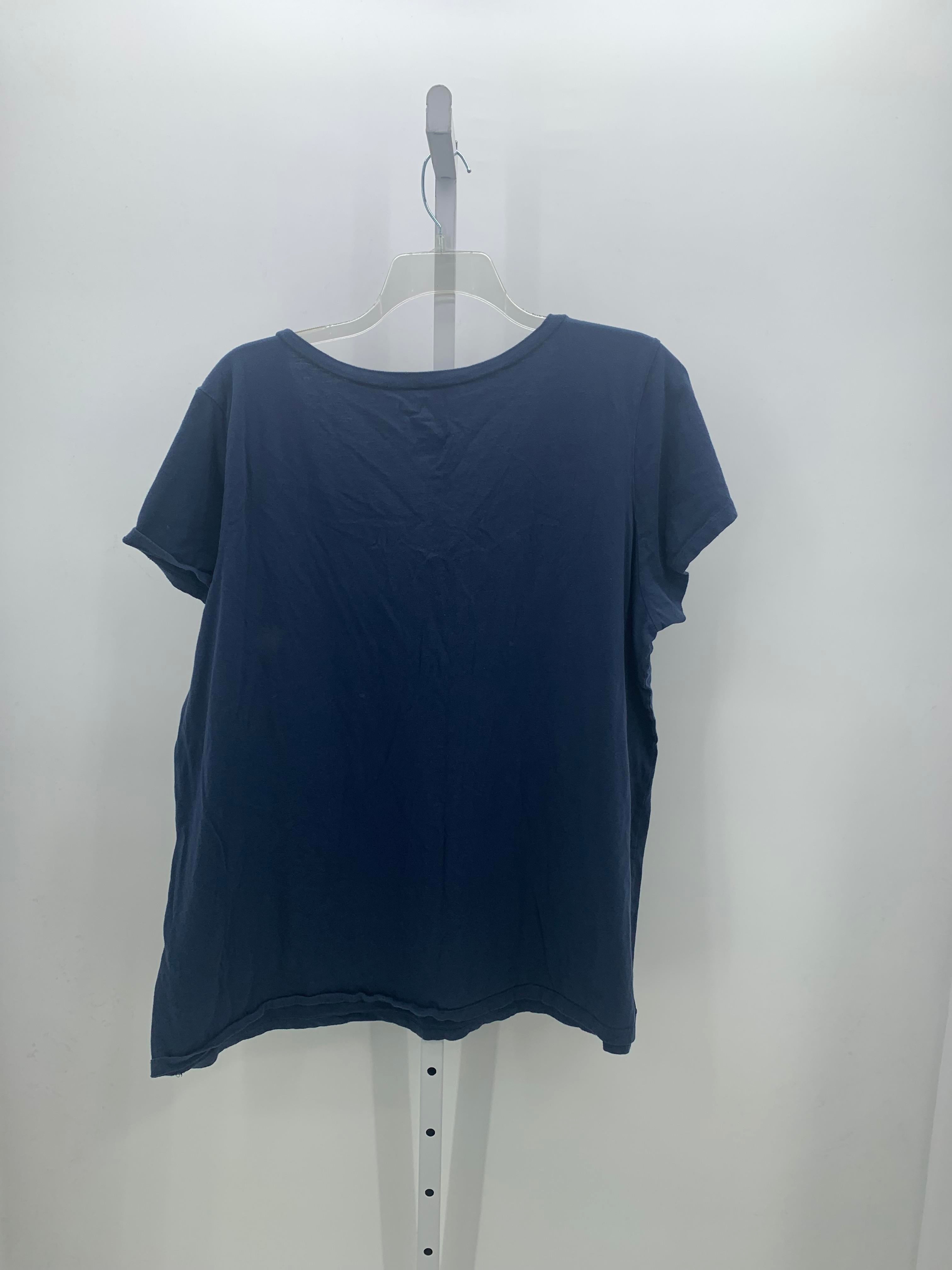 Majestic Size 4X Womens Short Sleeve Shirt