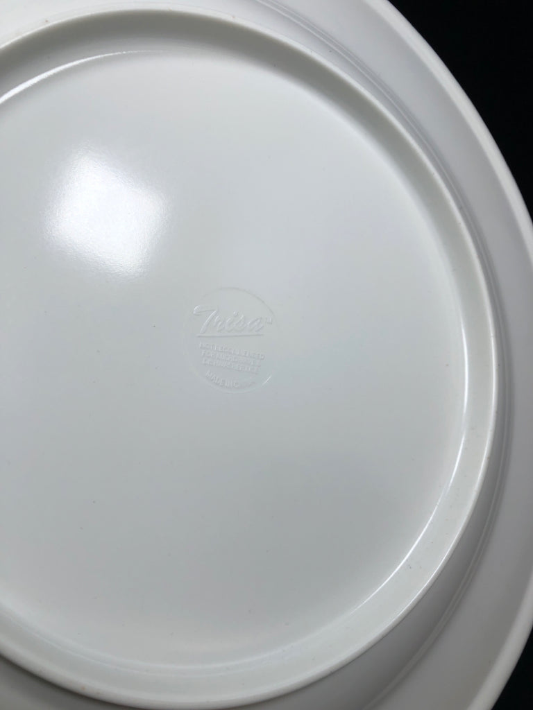 TRISA "HOT SUMMER" BEACH UMBRELLA MELAMINE PLATTER.
