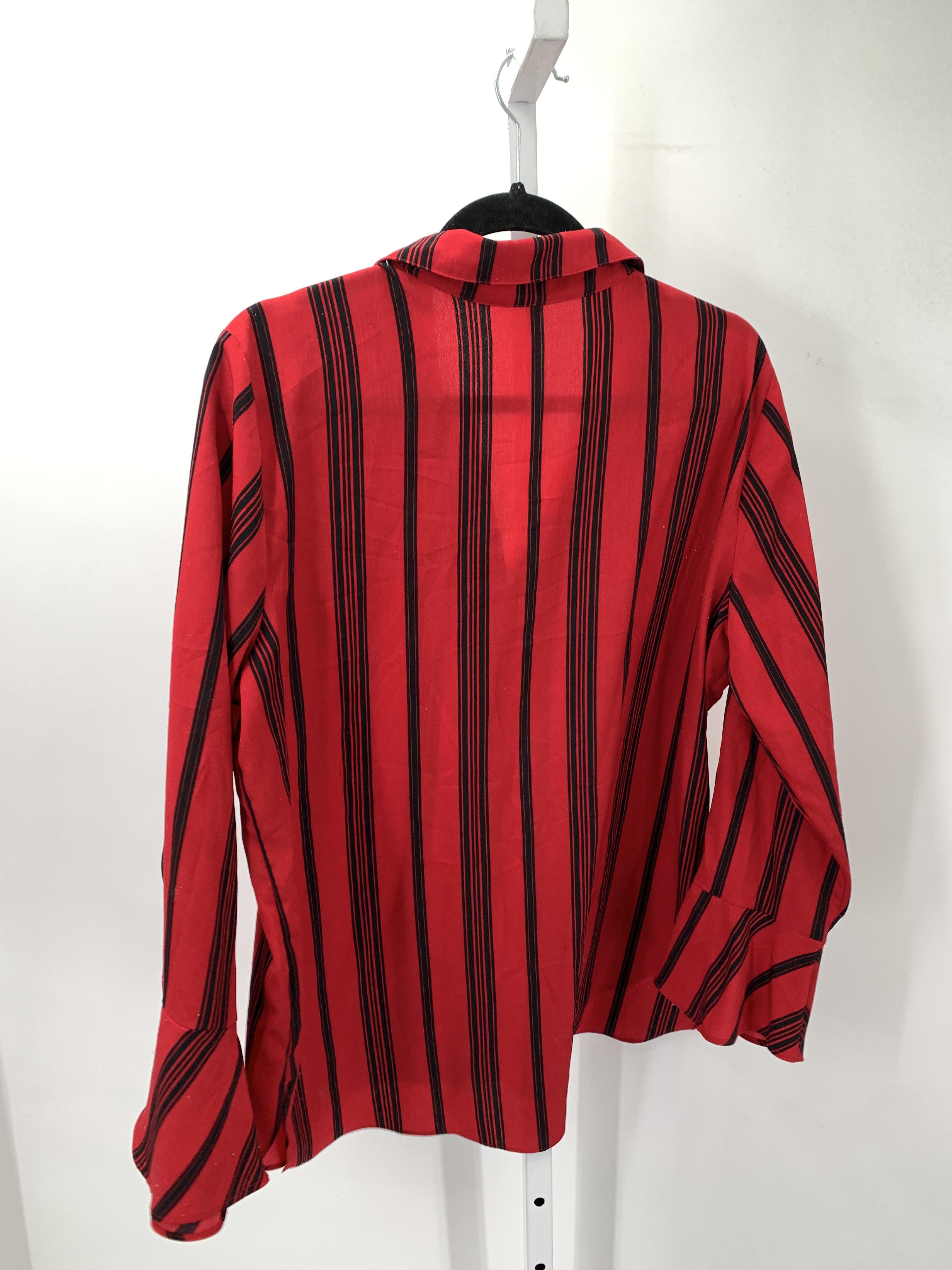 NY Collection Size Extra Large Misses Long Sleeve Shirt