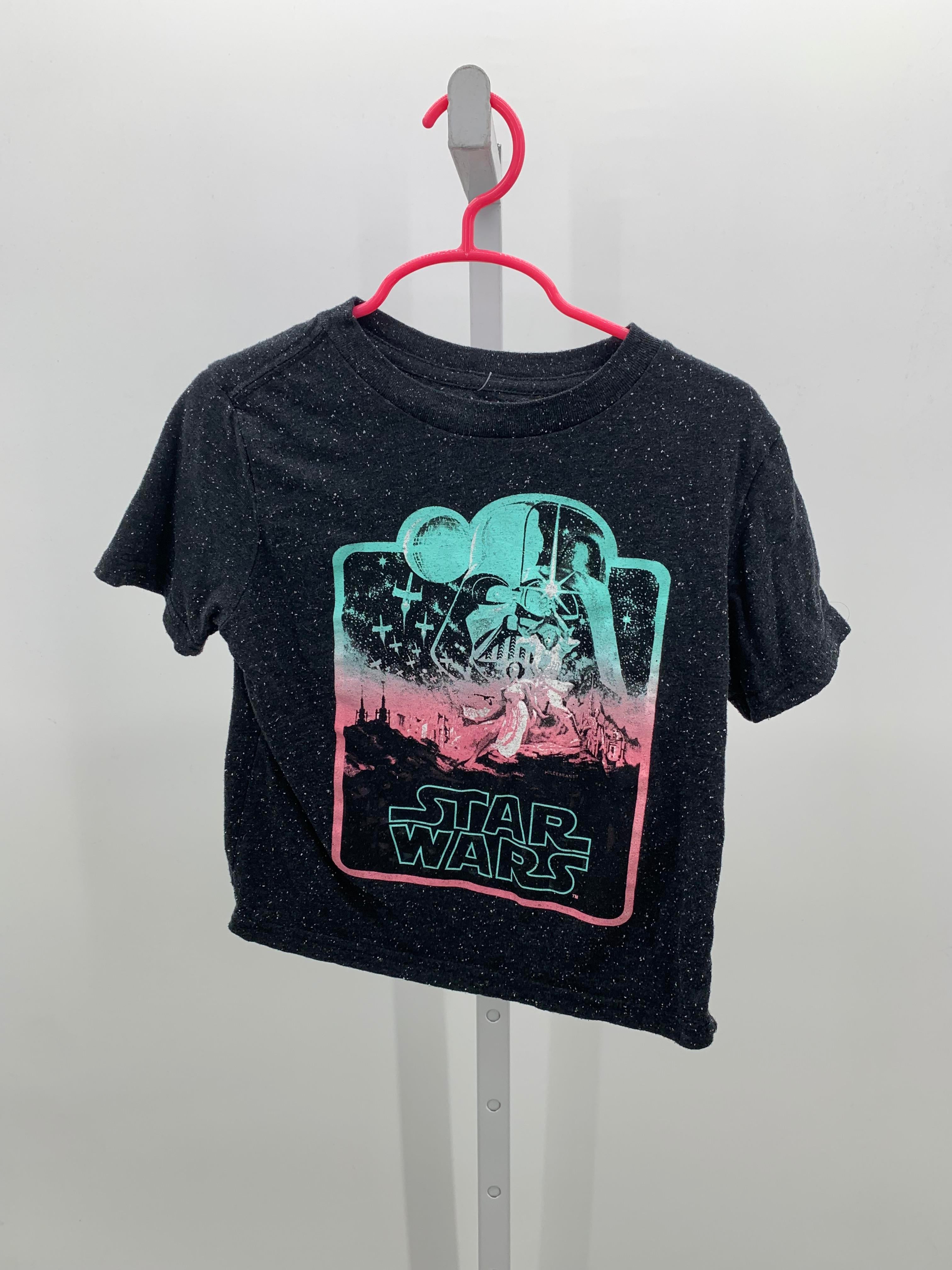 Star Wars Size 4T Girls Short Sleeve Shirt