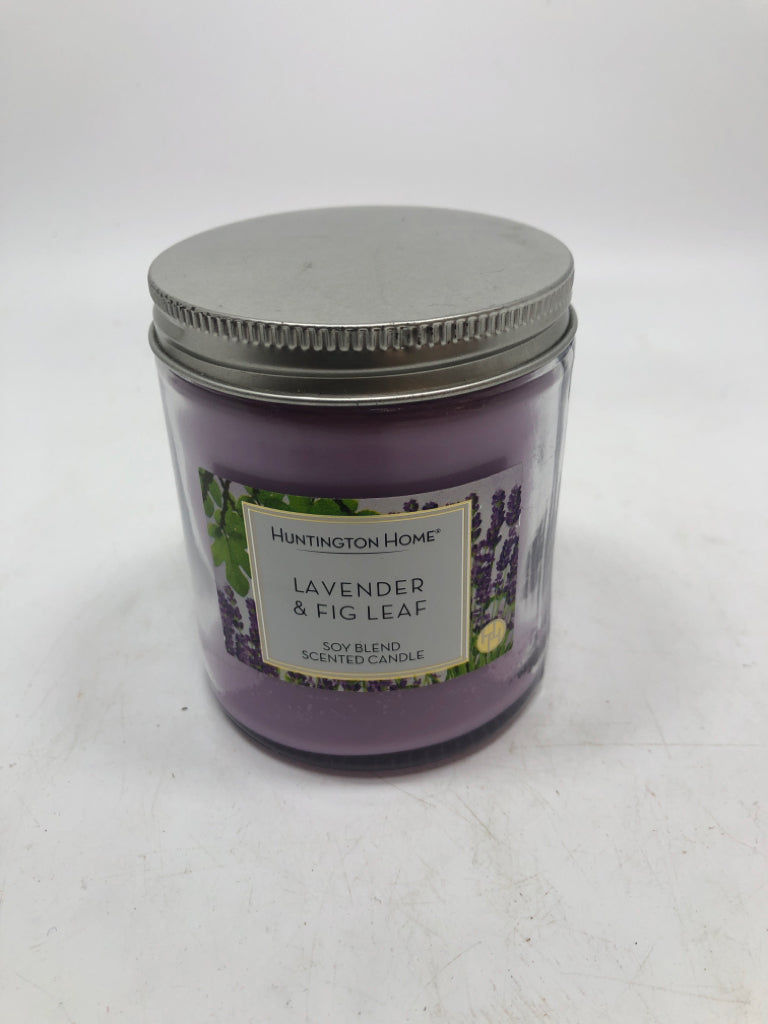 LAVENDER AND FIG CANDLE.