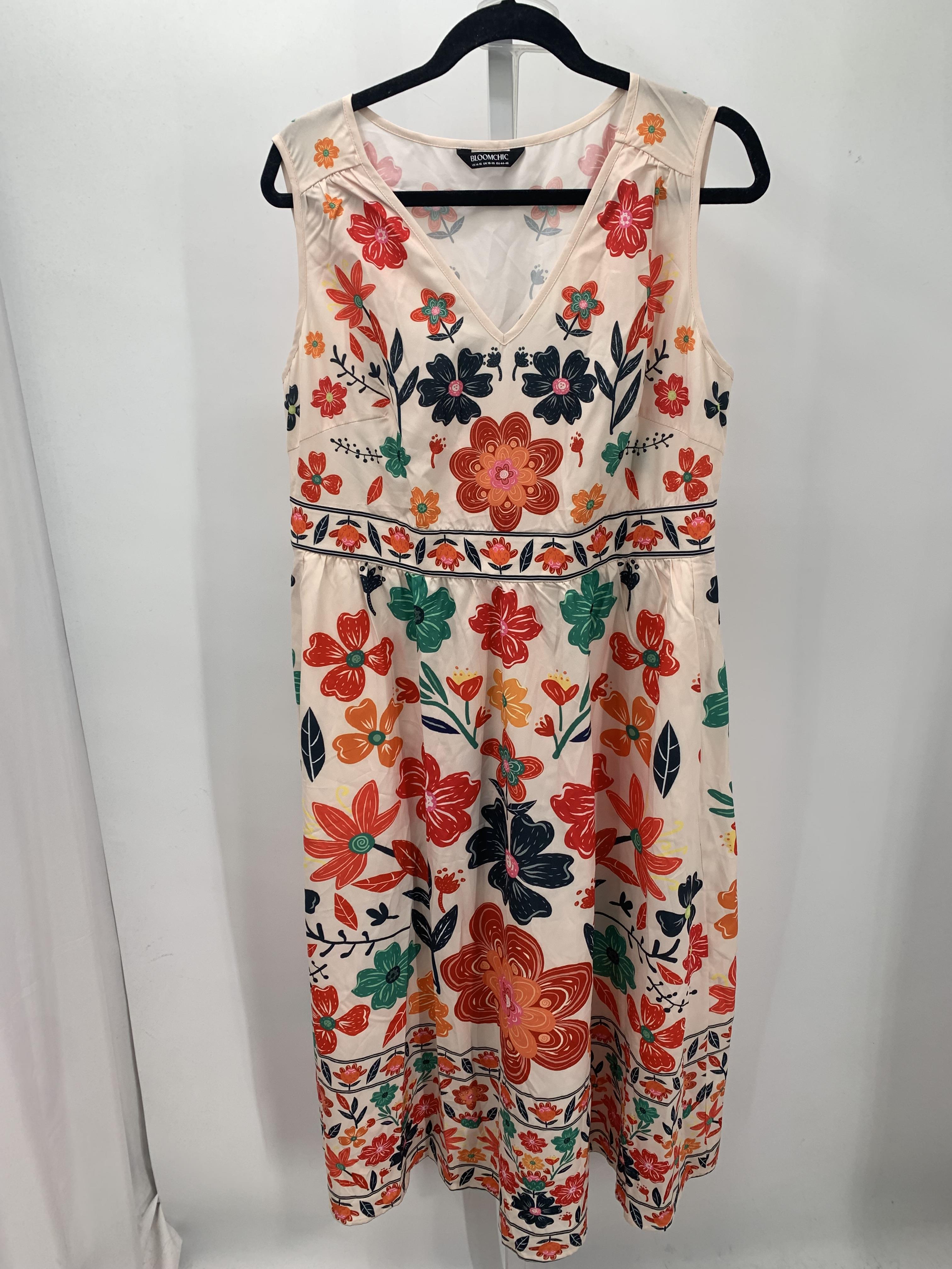 Size 14/16 W Womens Sleeveless Dress