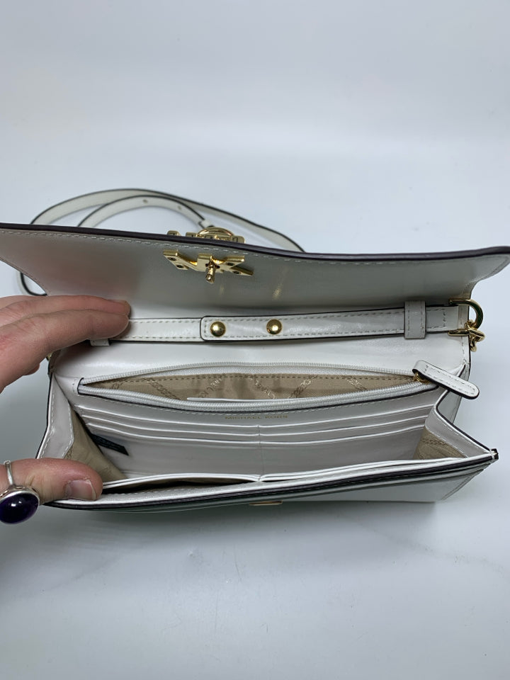 Michael Kors Mott Leather Clutch