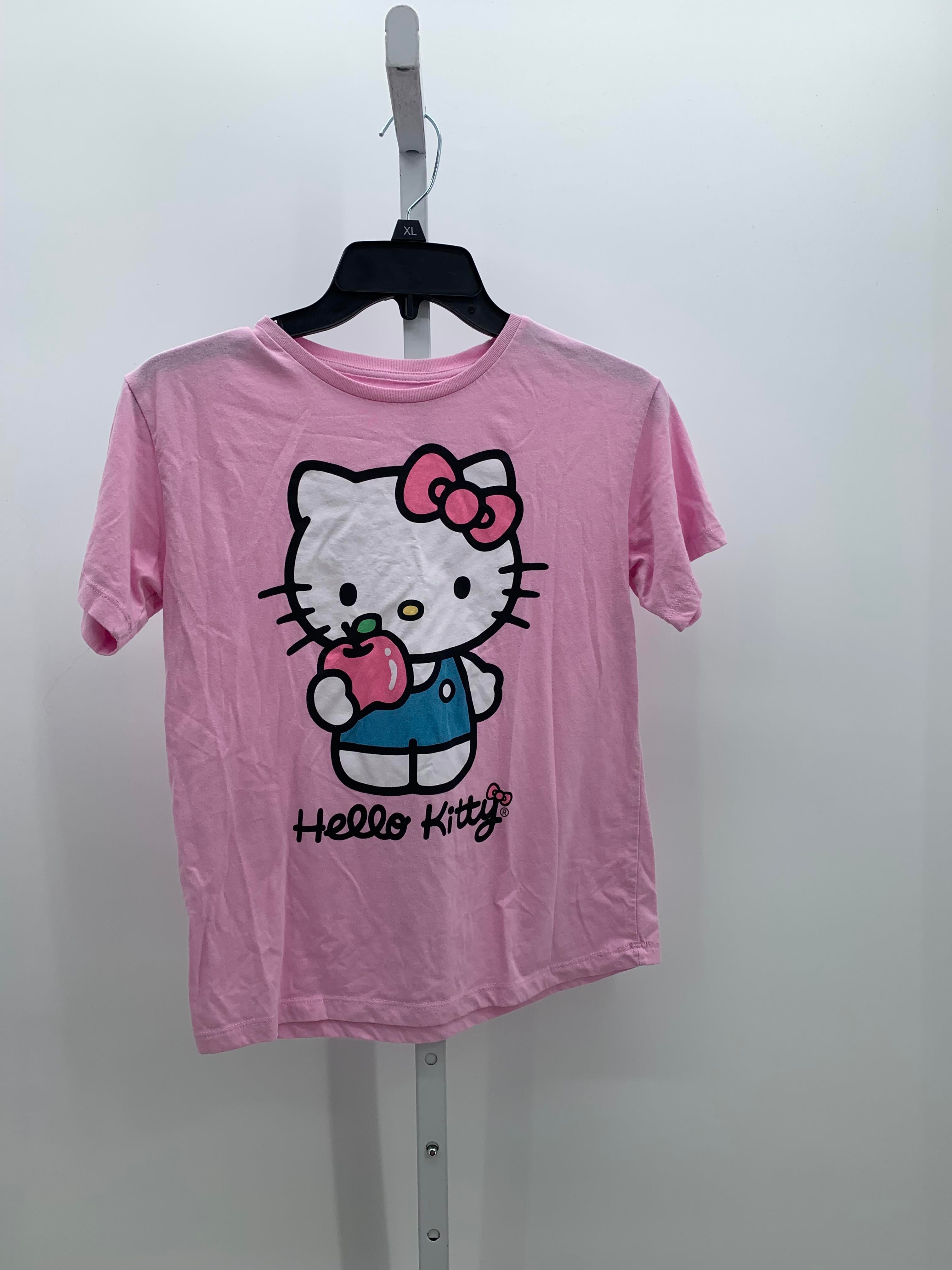 Hello Kitty Size 10-12 Girls Short Sleeve Shirt
