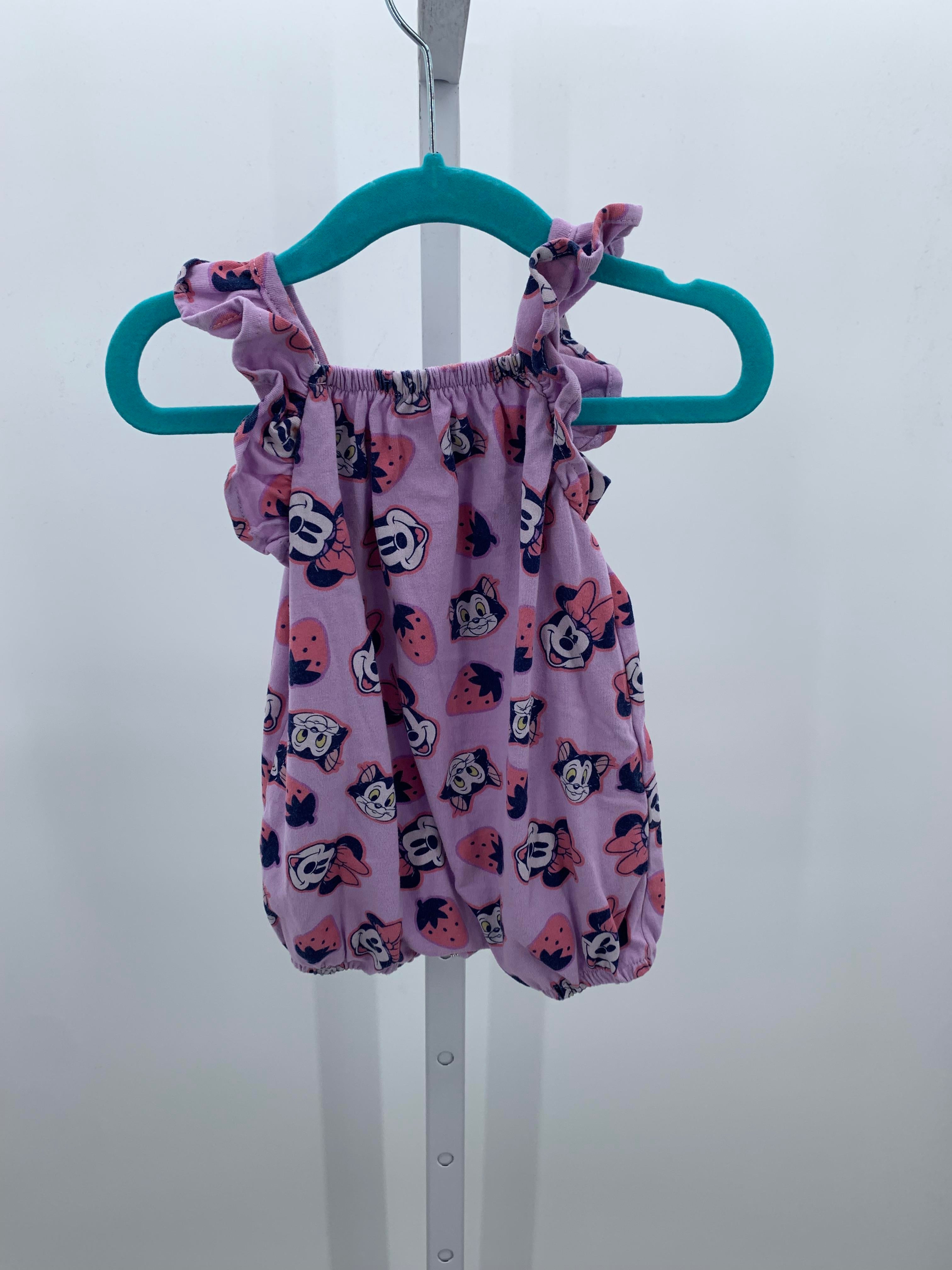 Disney Baby Size 3-6 Months Girls Sleeveless Romper