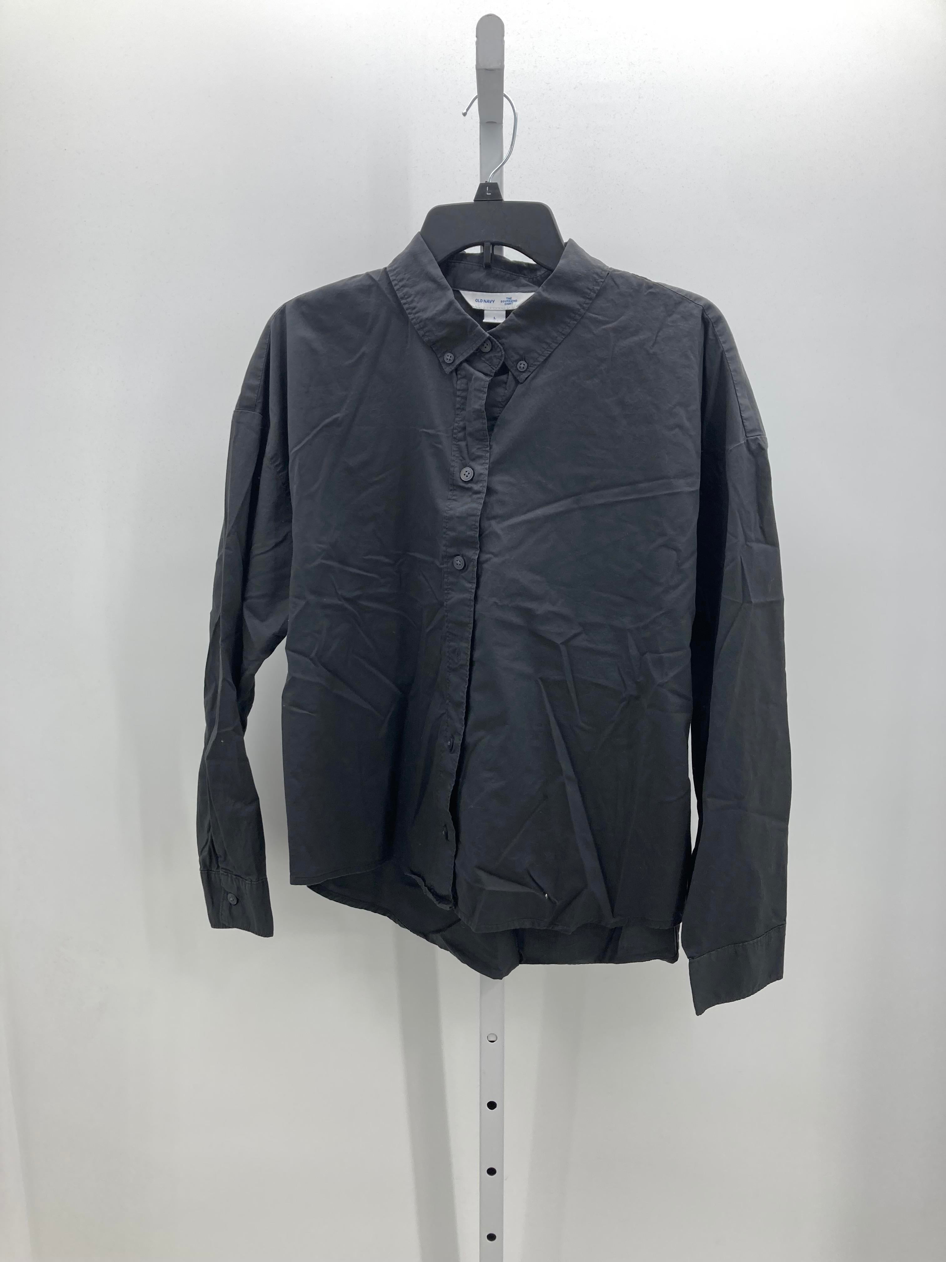 Old Navy Size Large Misses Long Sleeve Shirt