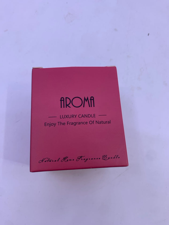 NIB THANK YOU CANDLE-AROMA.