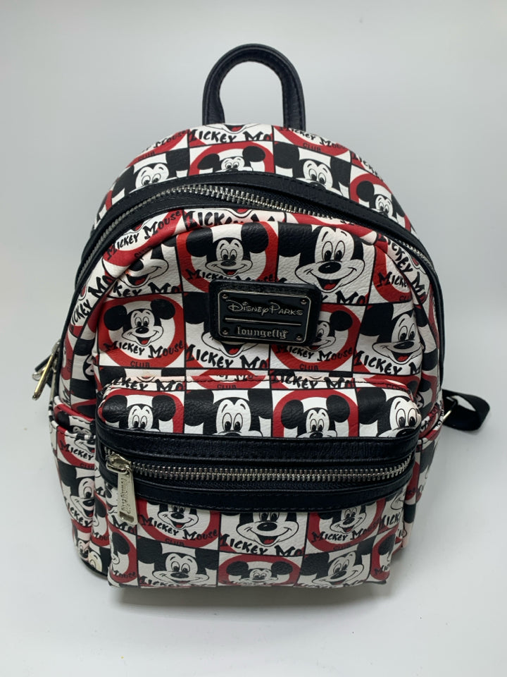 Disney Loungefly Mickey Mouse Mini Backpack *Minor Wear/Marks