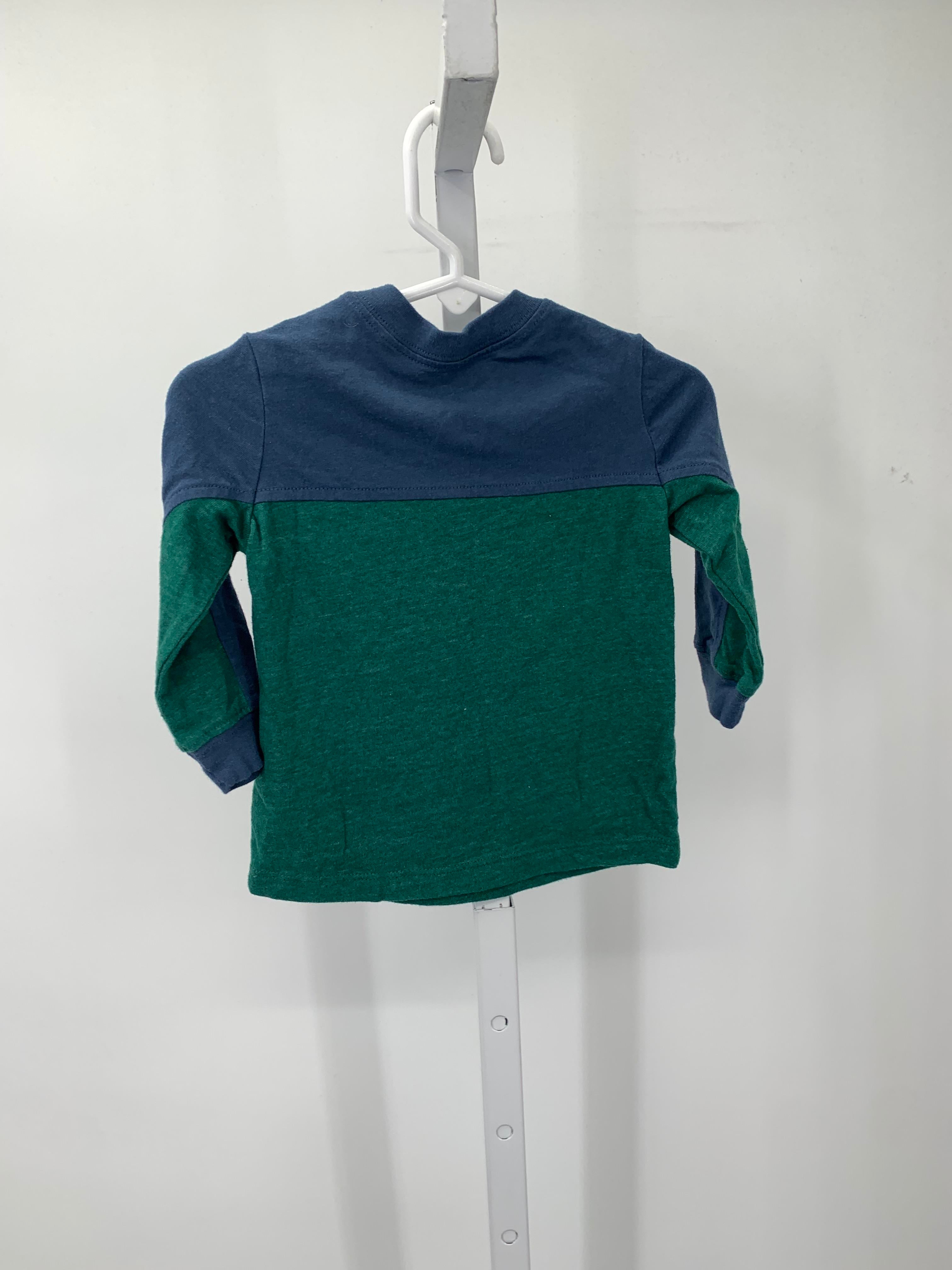 GREEN HENLEY KNIT