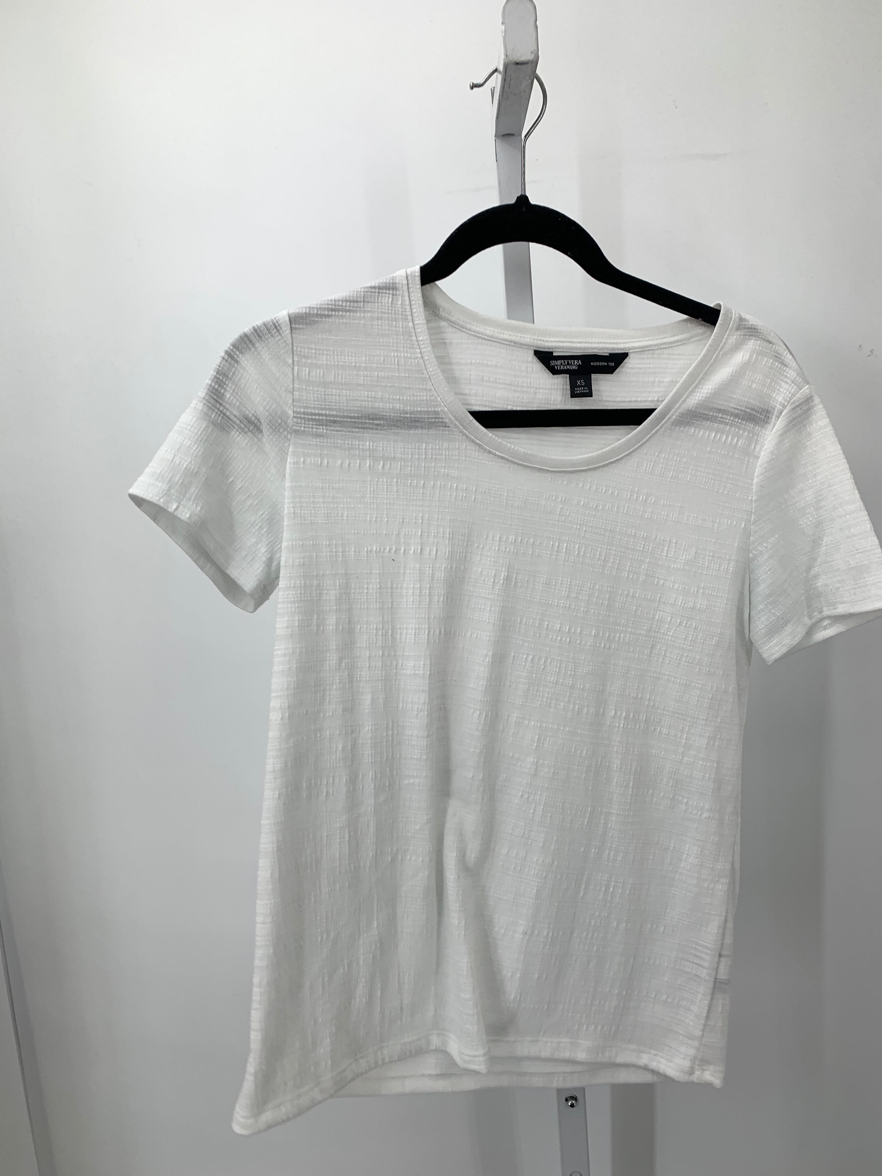 Vera Wang Size X Small Misses Short Sleeve Shirt