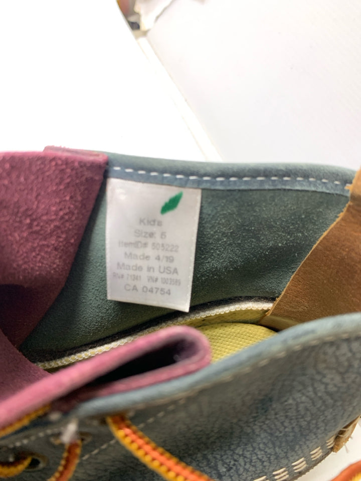 LL Bean Size 5 Juniors Boots