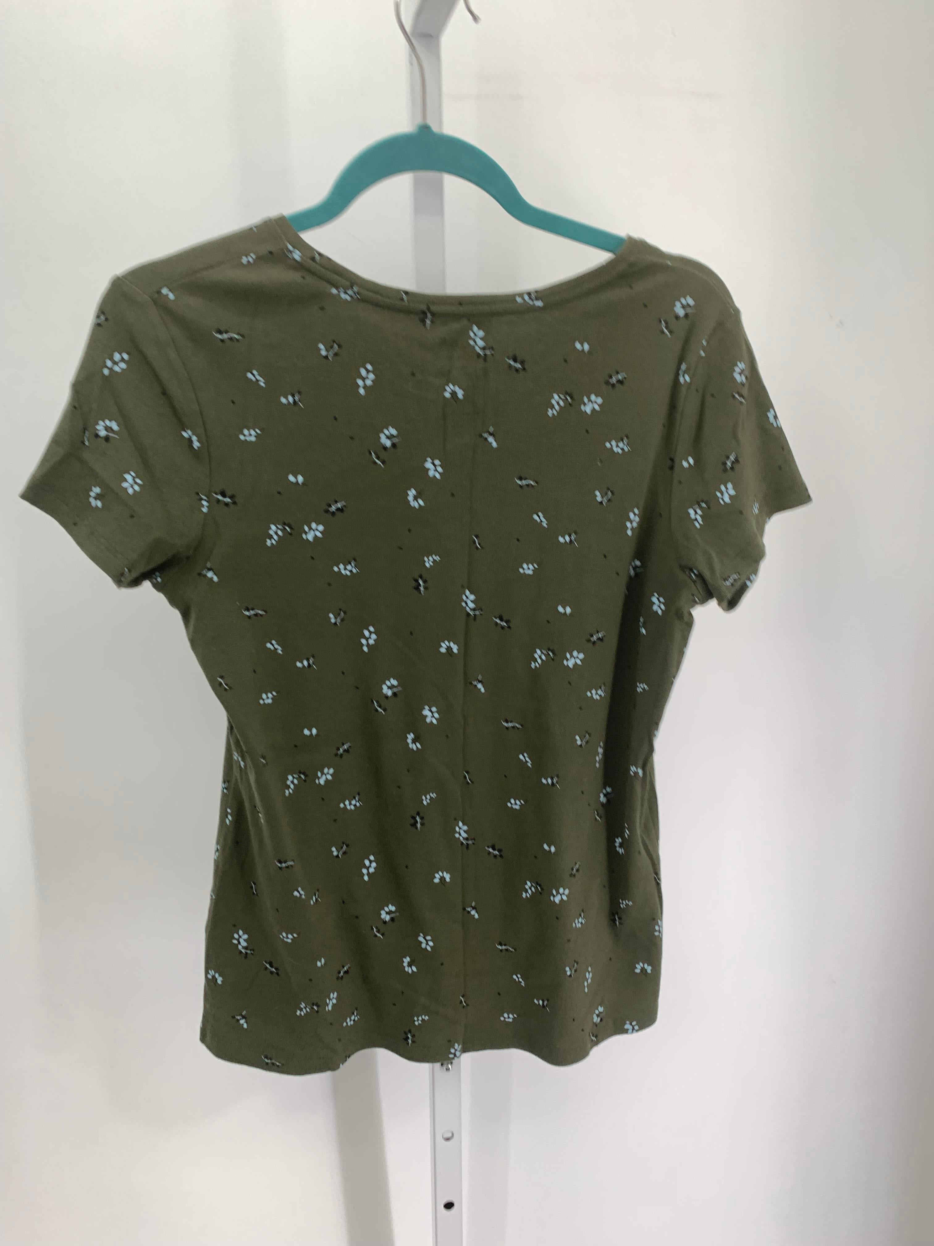 Croft & Barrow Size Small Misses Short Sleeve Shirt