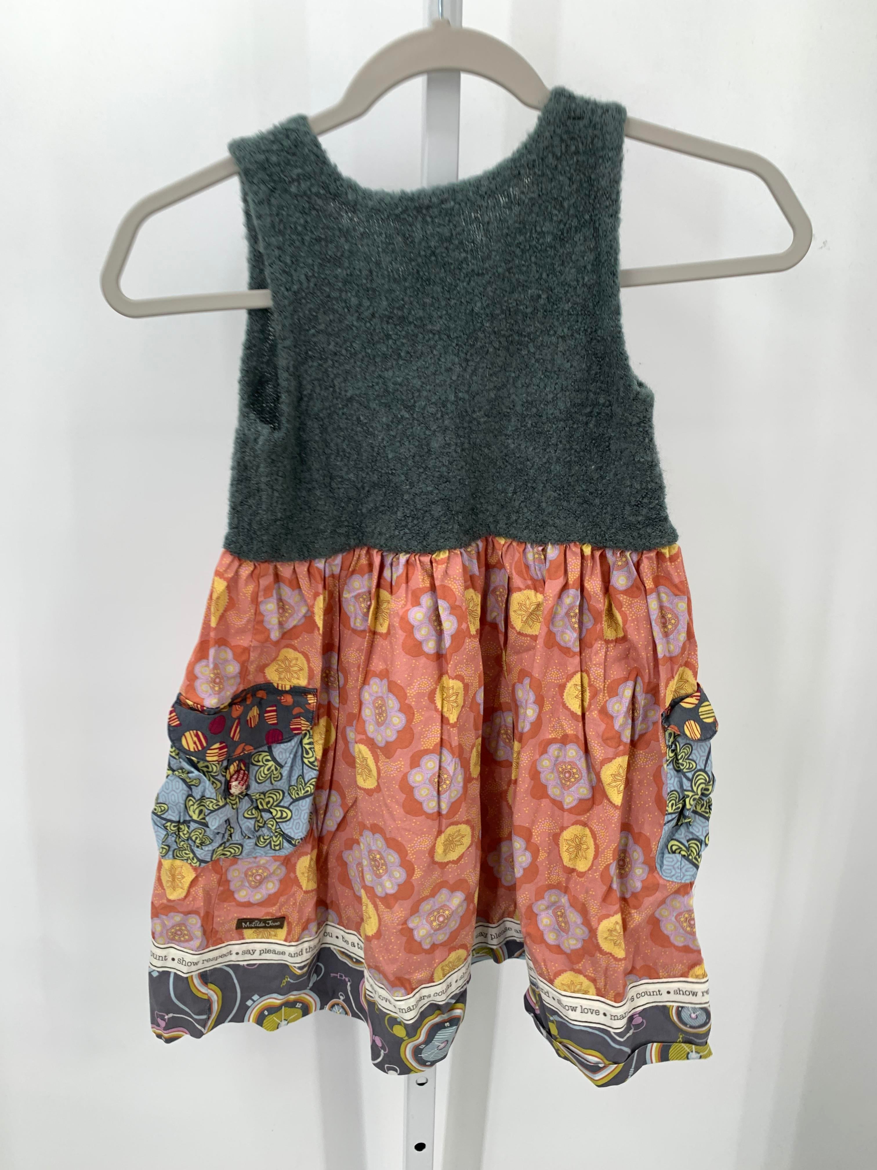 Matilda Jane Size 8 Girls Sleeveless Dress