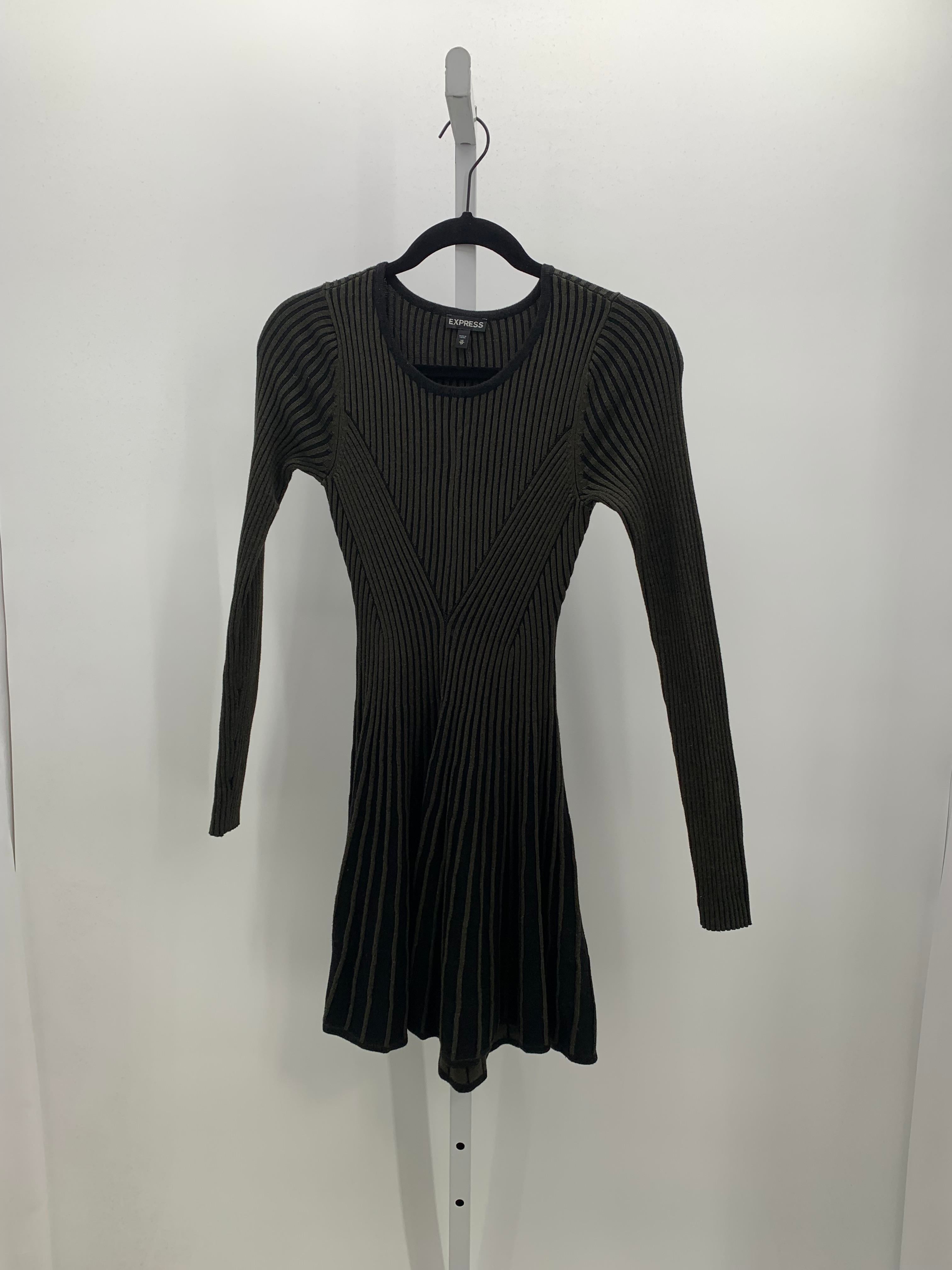 Express Size X Small Misses Long Sleeve Dress