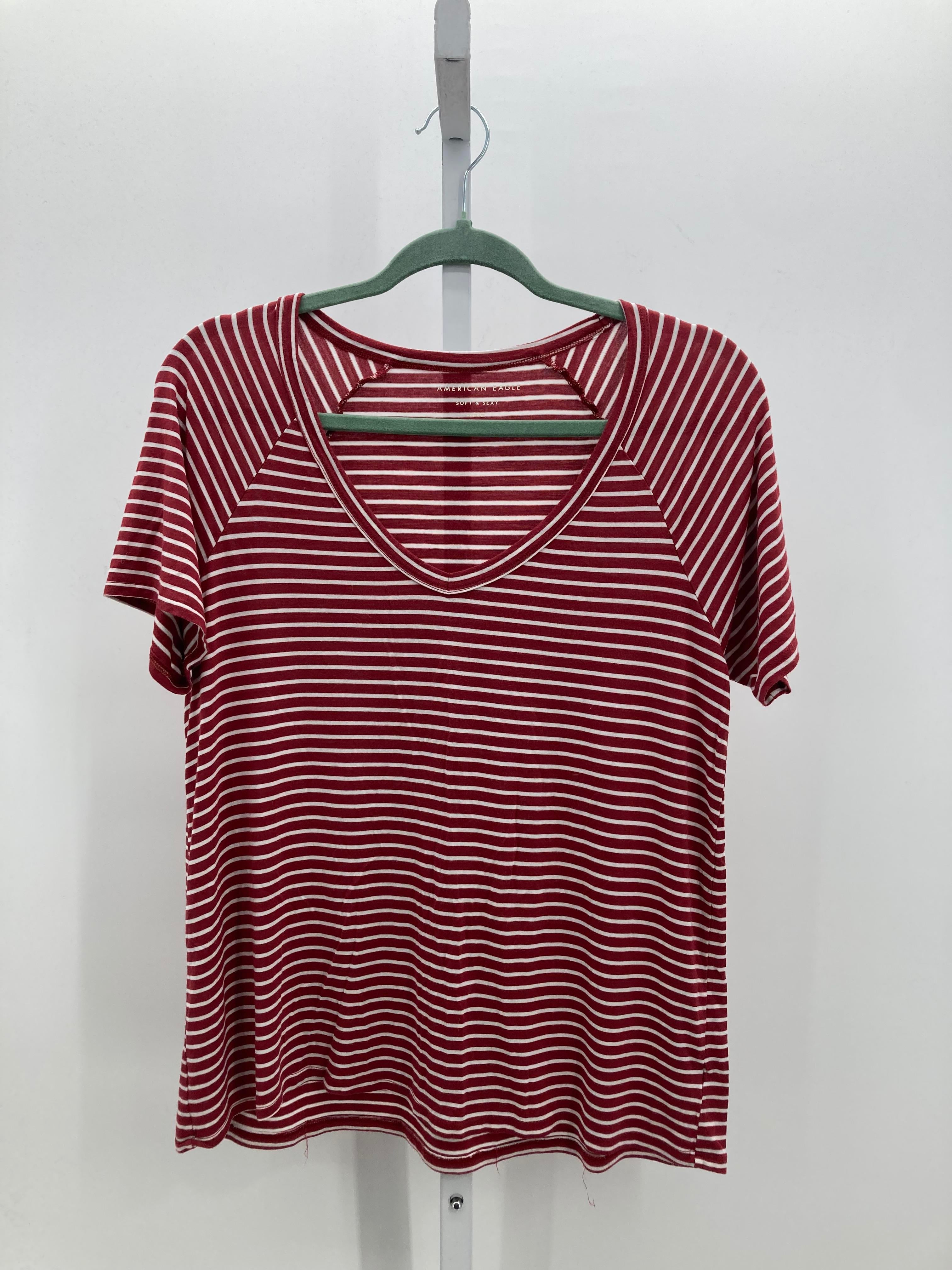 American Eagle Size Medium Juniors Short Sleeve Shirt
