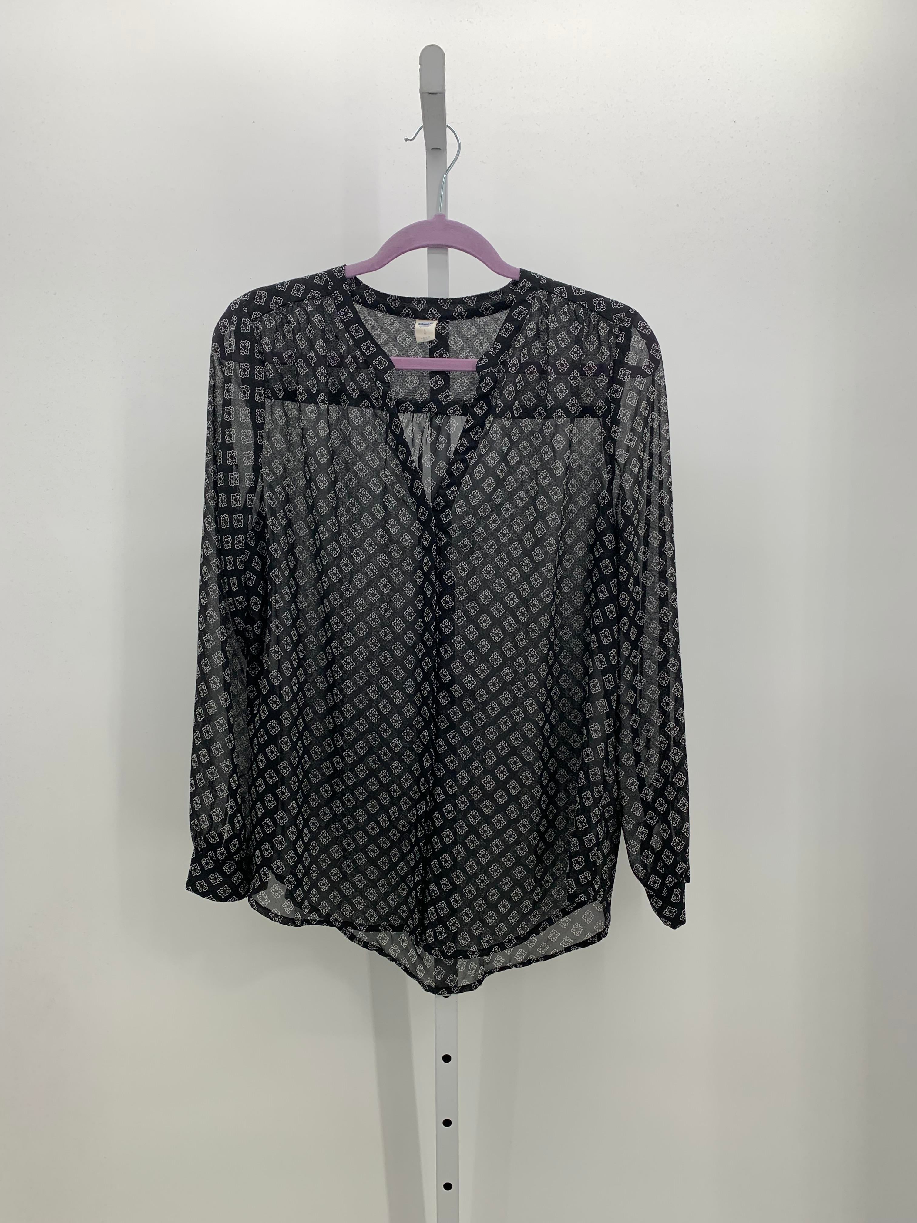 Old Navy Size Large Misses Long Sleeve Shirt
