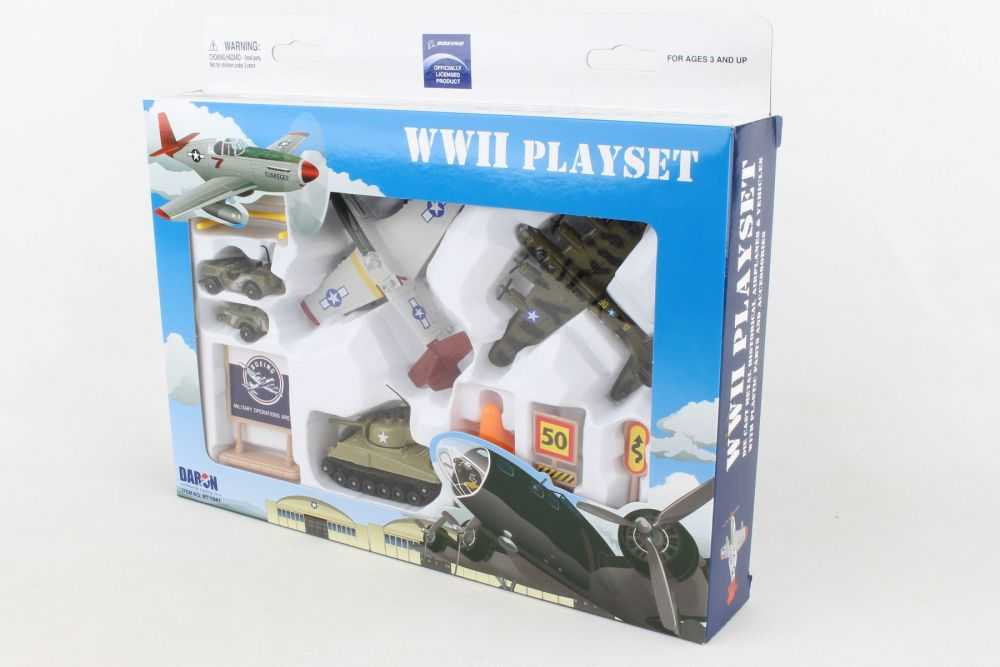 New - Boeing WWII Playset.