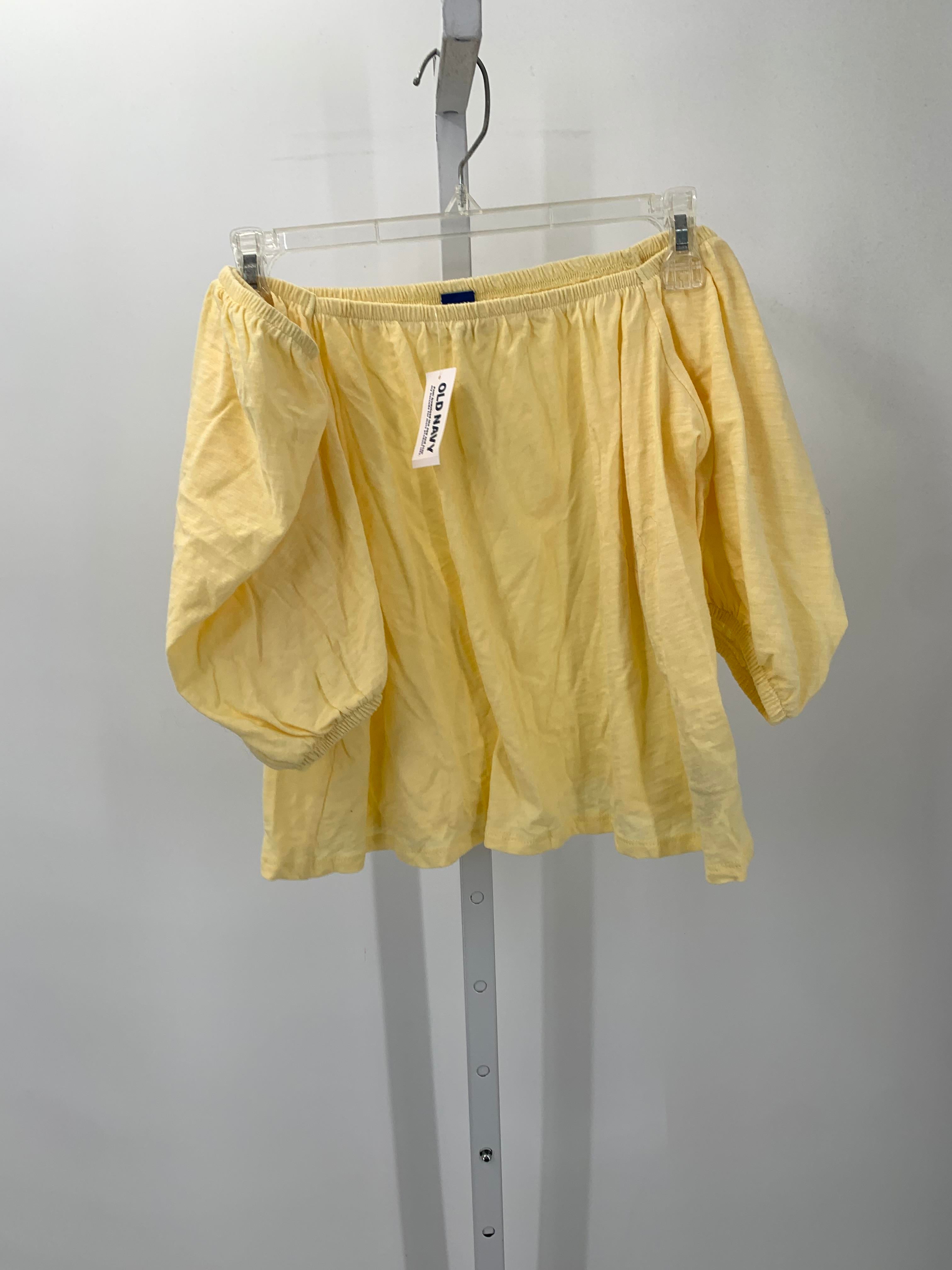 Old Navy Size Medium Misses Short Sleeve Shirt