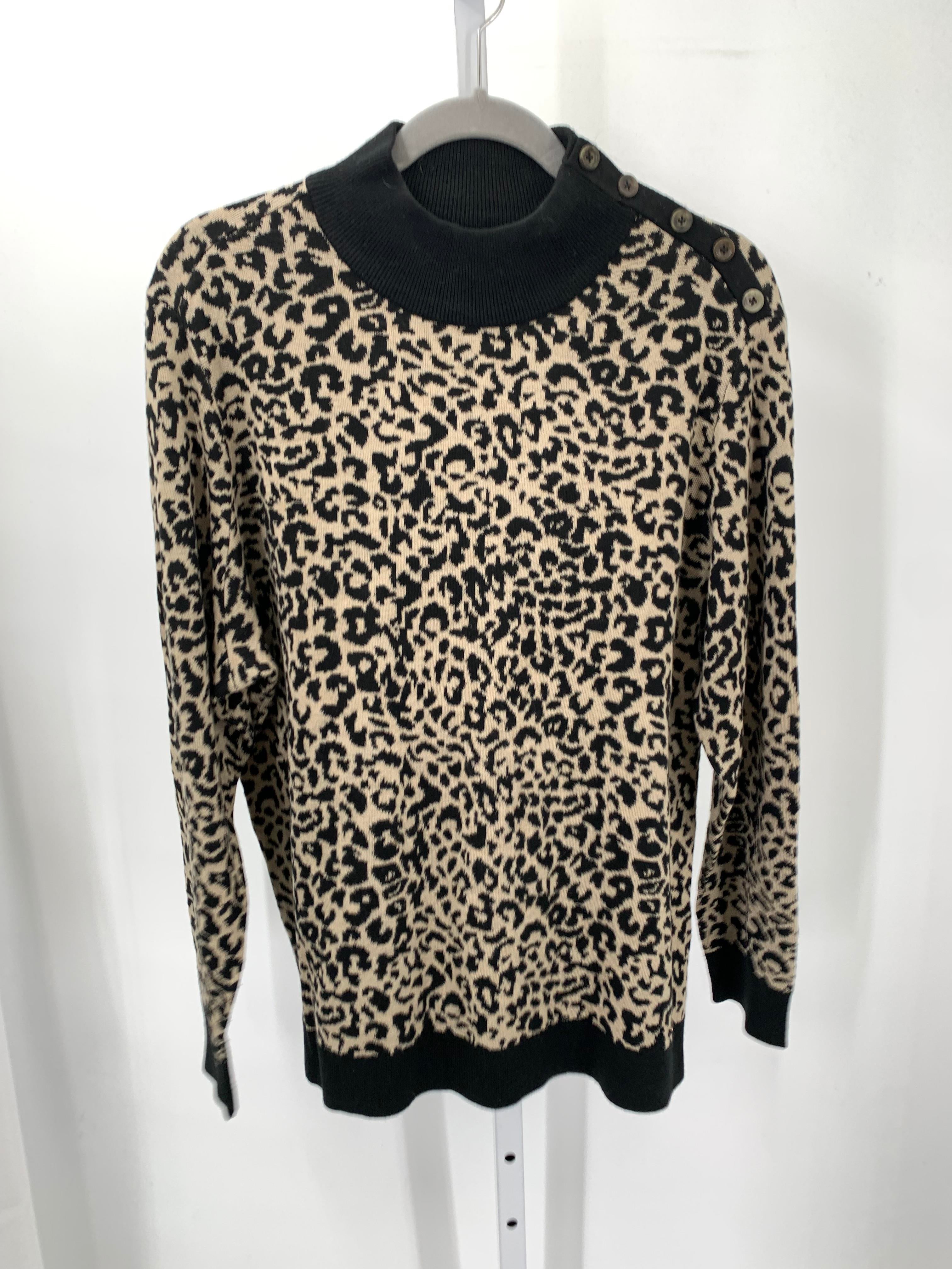 Calvin Klein Size Extra Large Misses Long Slv Sweater