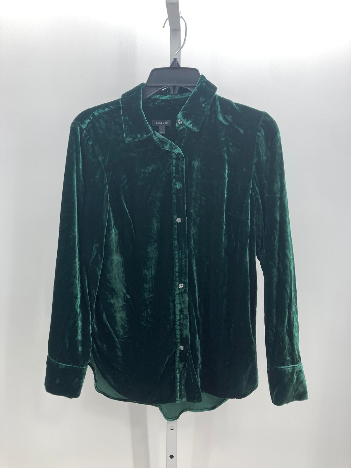 Talbots Size X Small Misses Long Sleeve Shirt