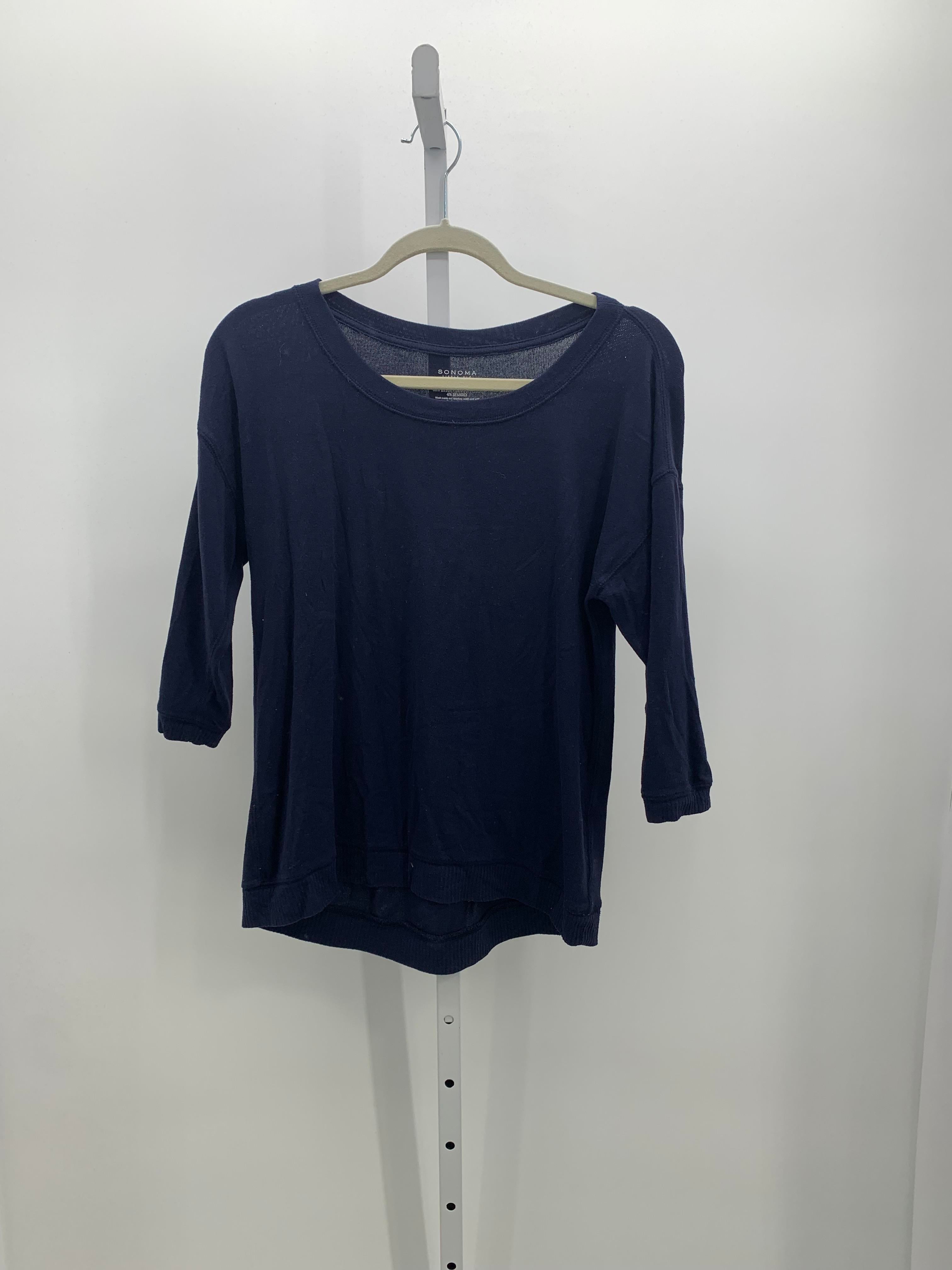 Sonoma Size Medium Misses 3/4 Sleeve Shirt