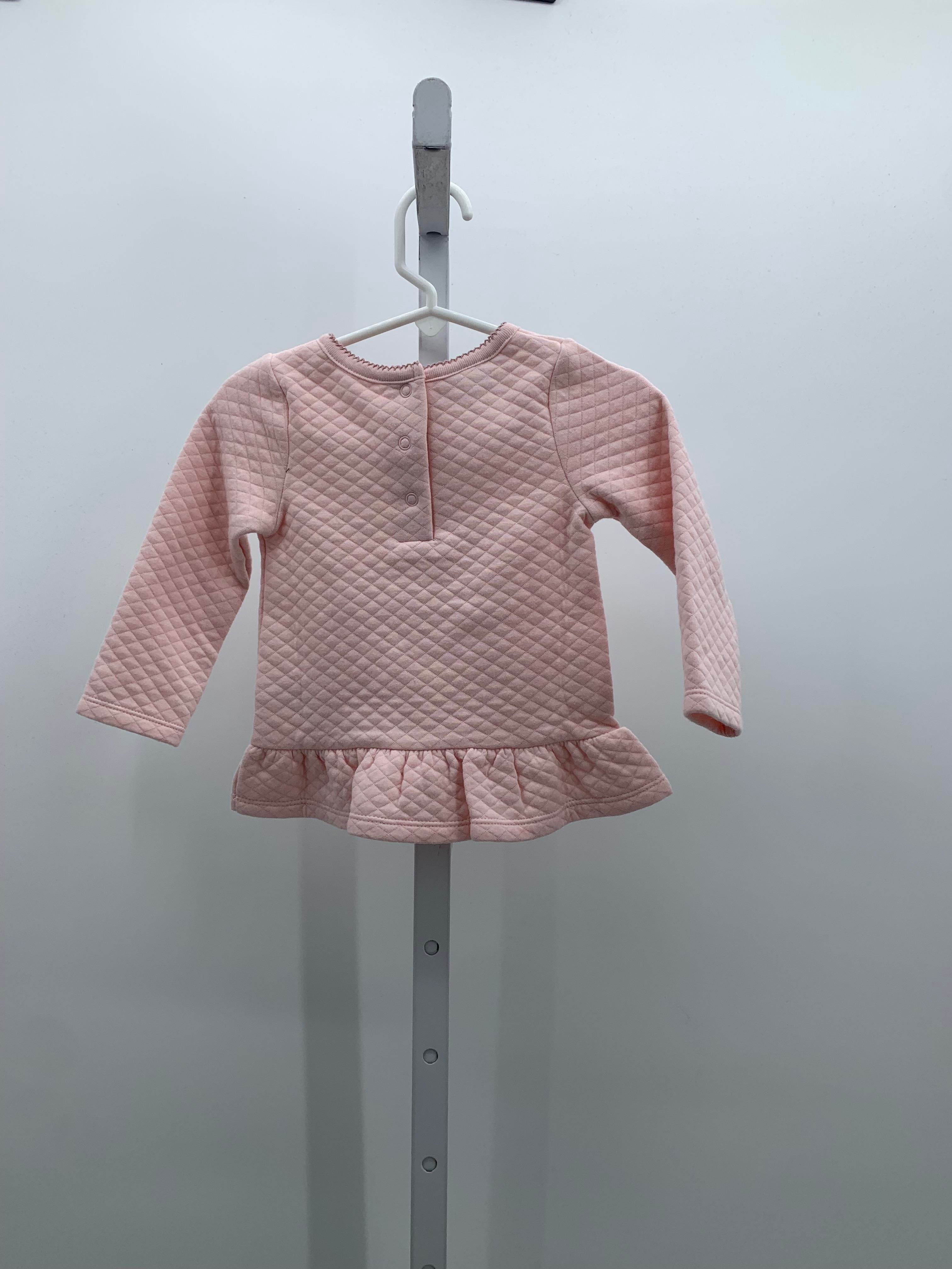 Calvin Klein Size 12 Months Girls Long Sleeve Shirt