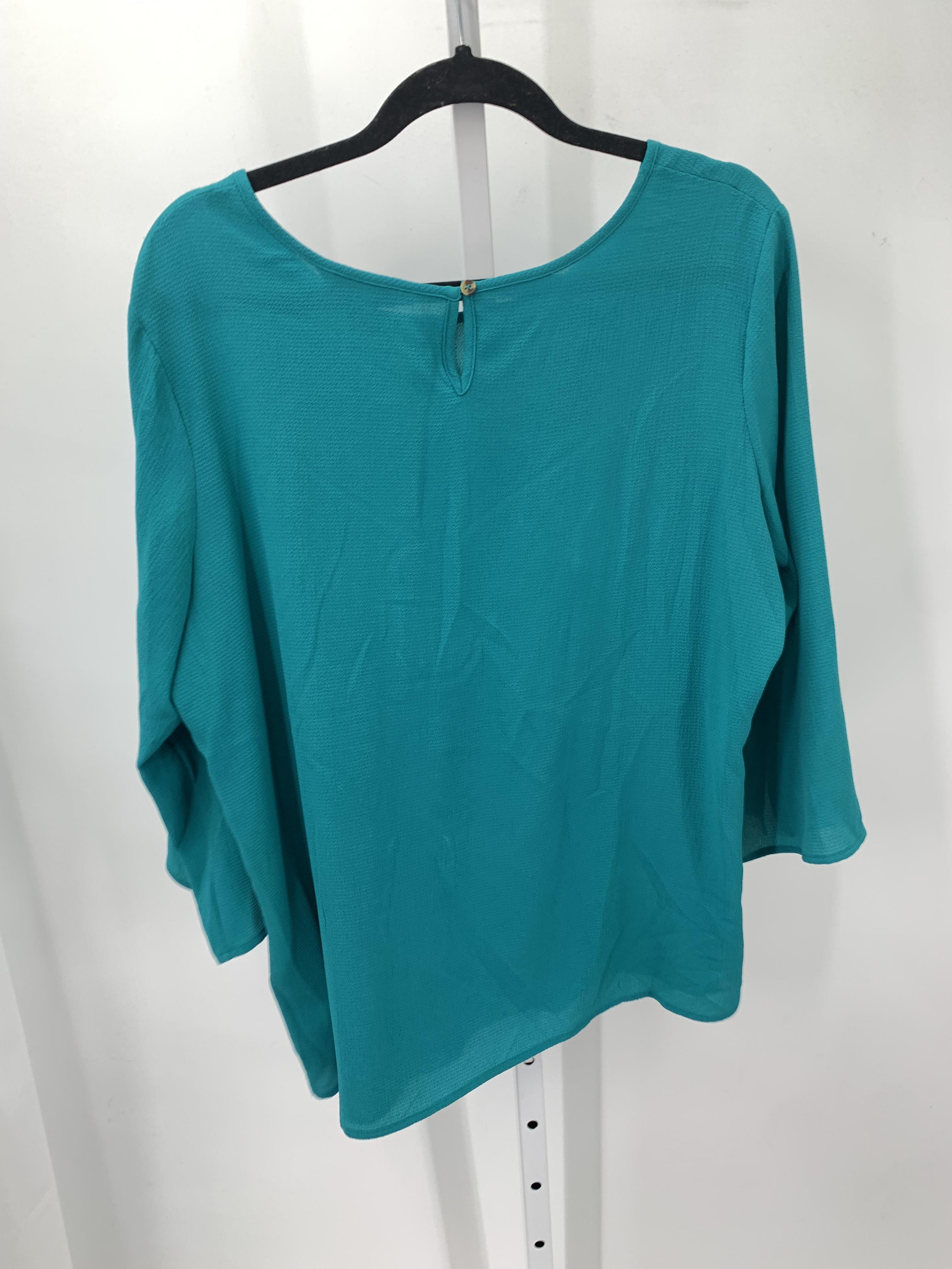 Counterparts Size Extra Large Misses 3/4 Sleeve Shirt