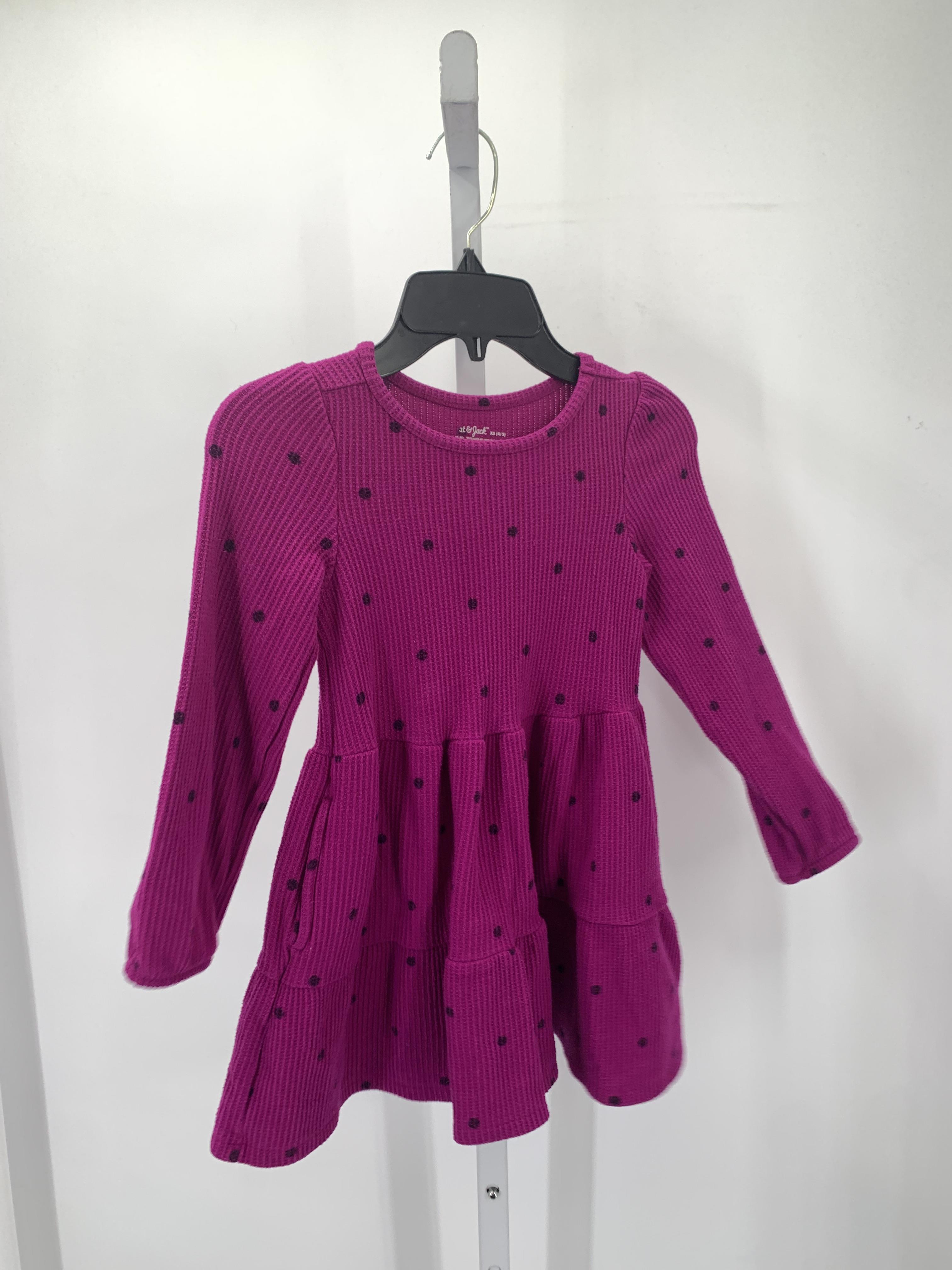 Cat & Jack Size 4-5 Girls Long Sleeve Dress