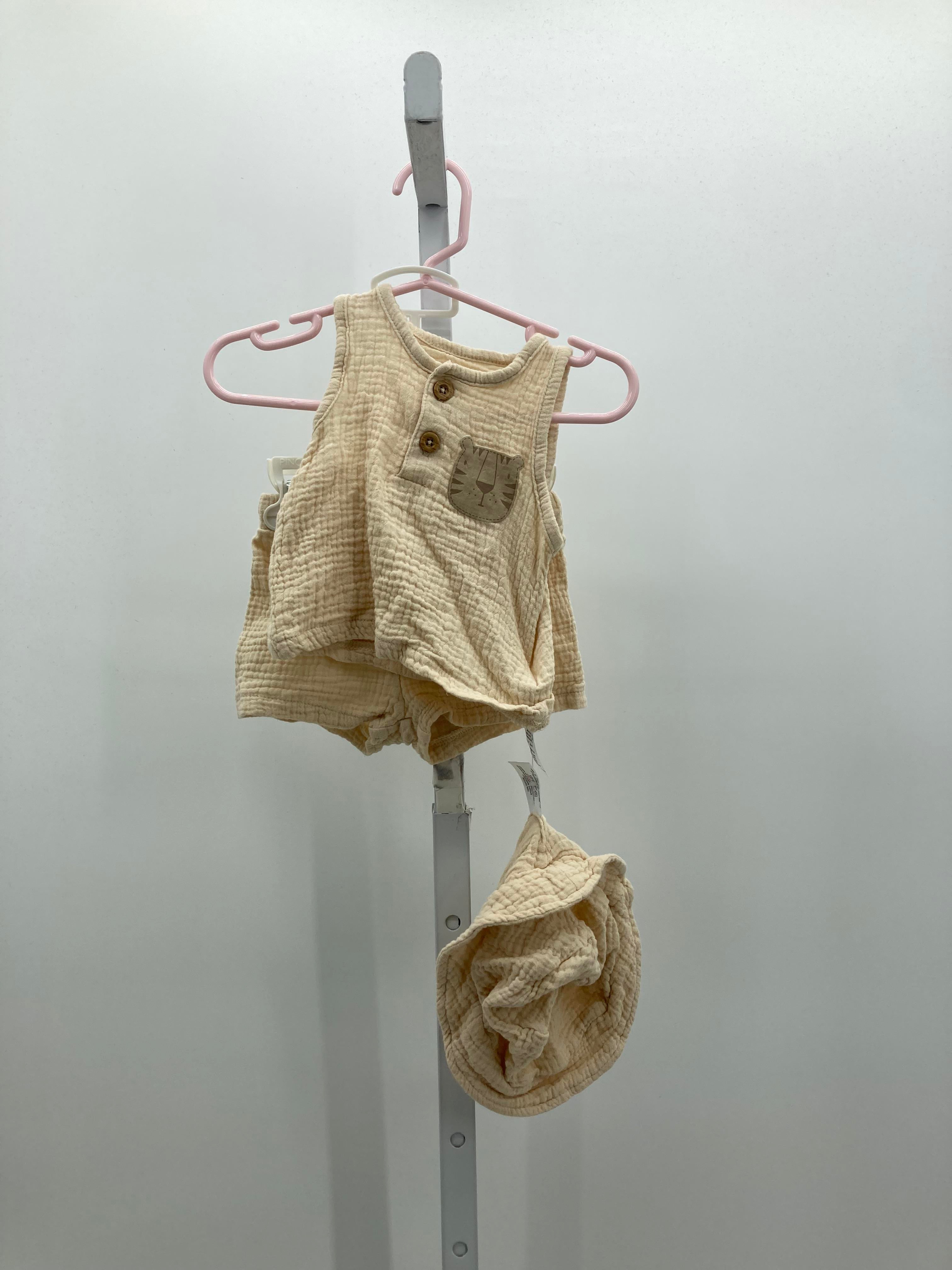 TIGER COTTON TANK SHORTS AND HAT