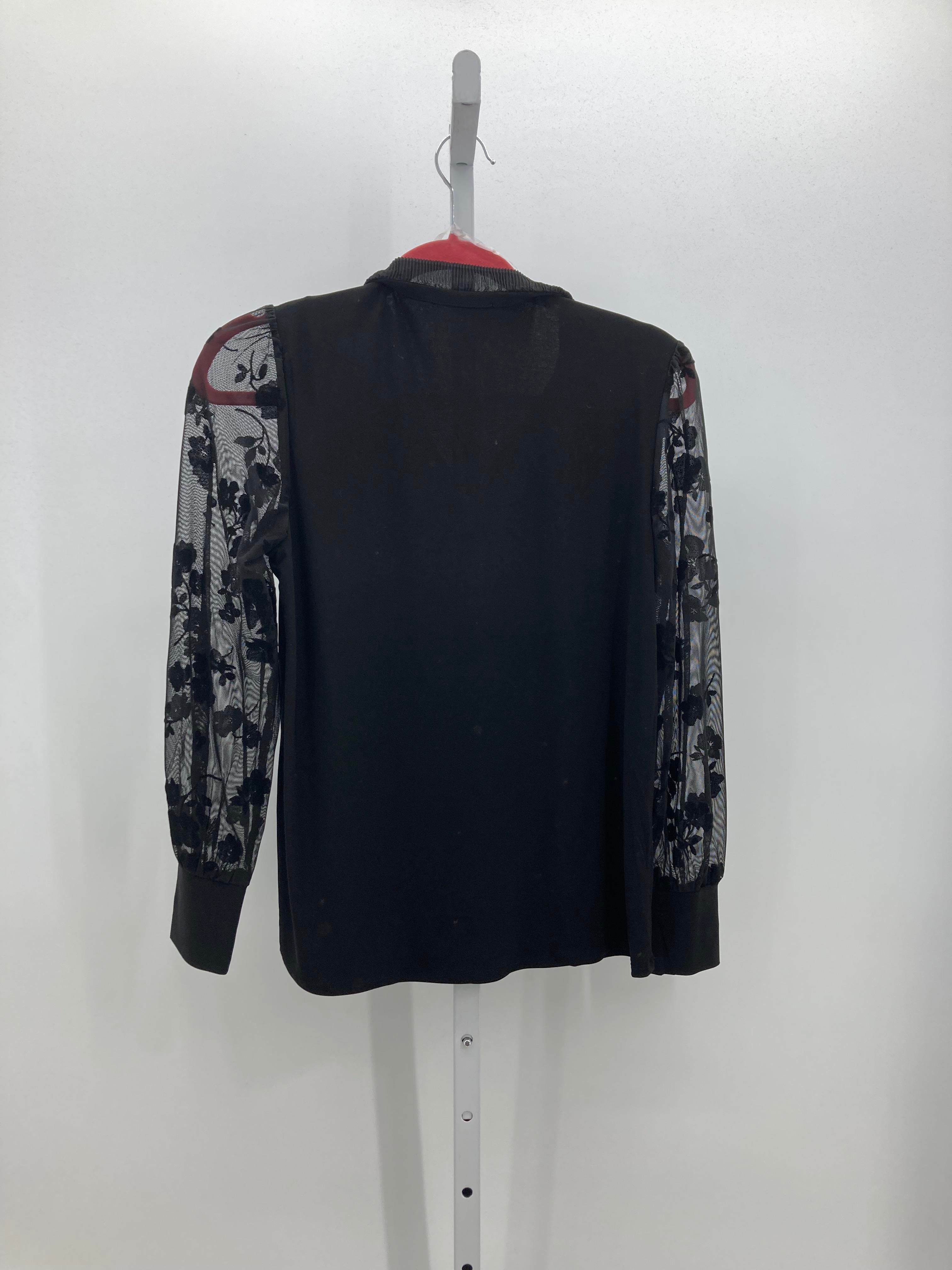 Anne Klein Size Small Misses Long Sleeve Shirt