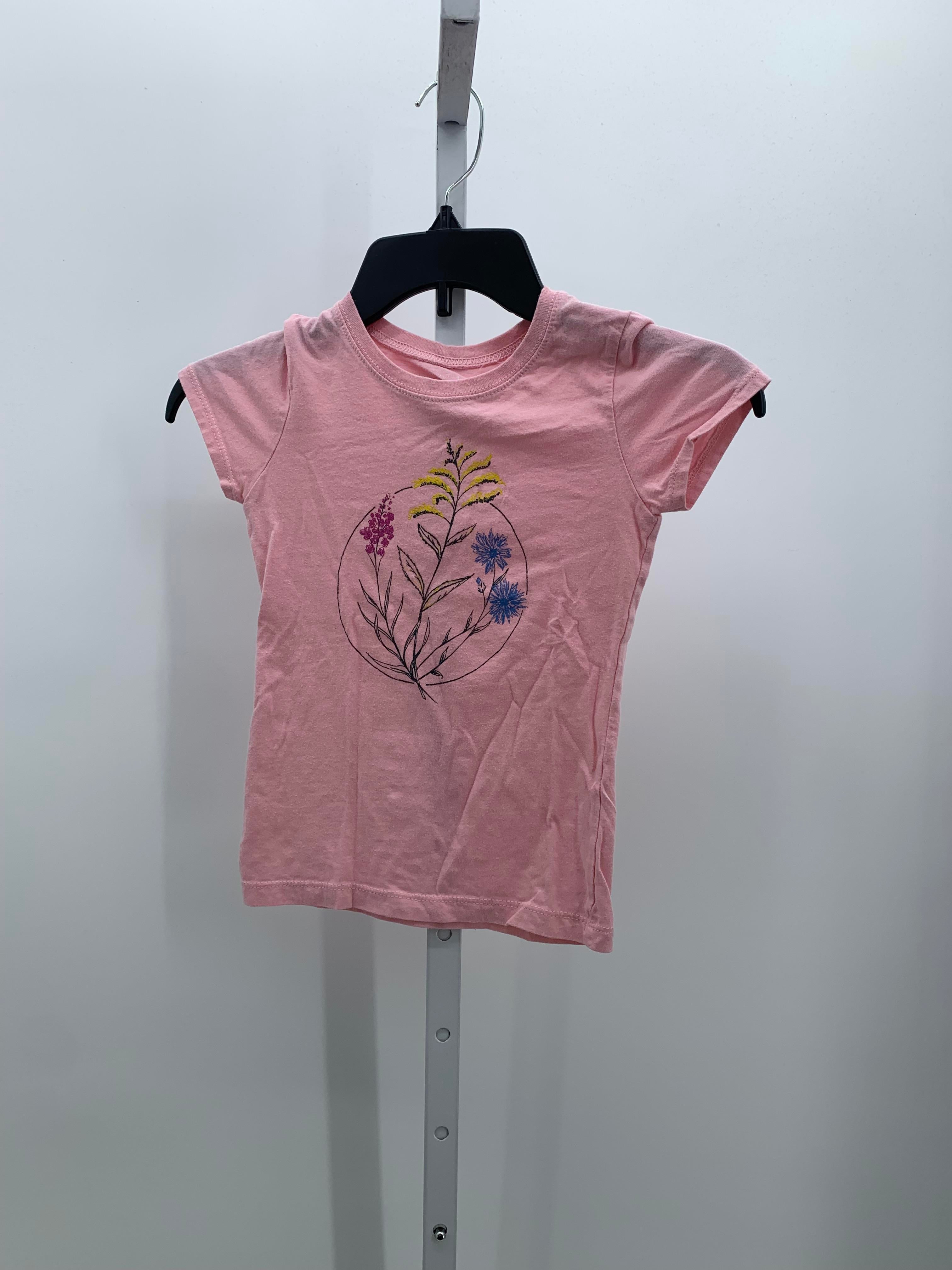 Size 6-7 Girls Short Sleeve Shirt