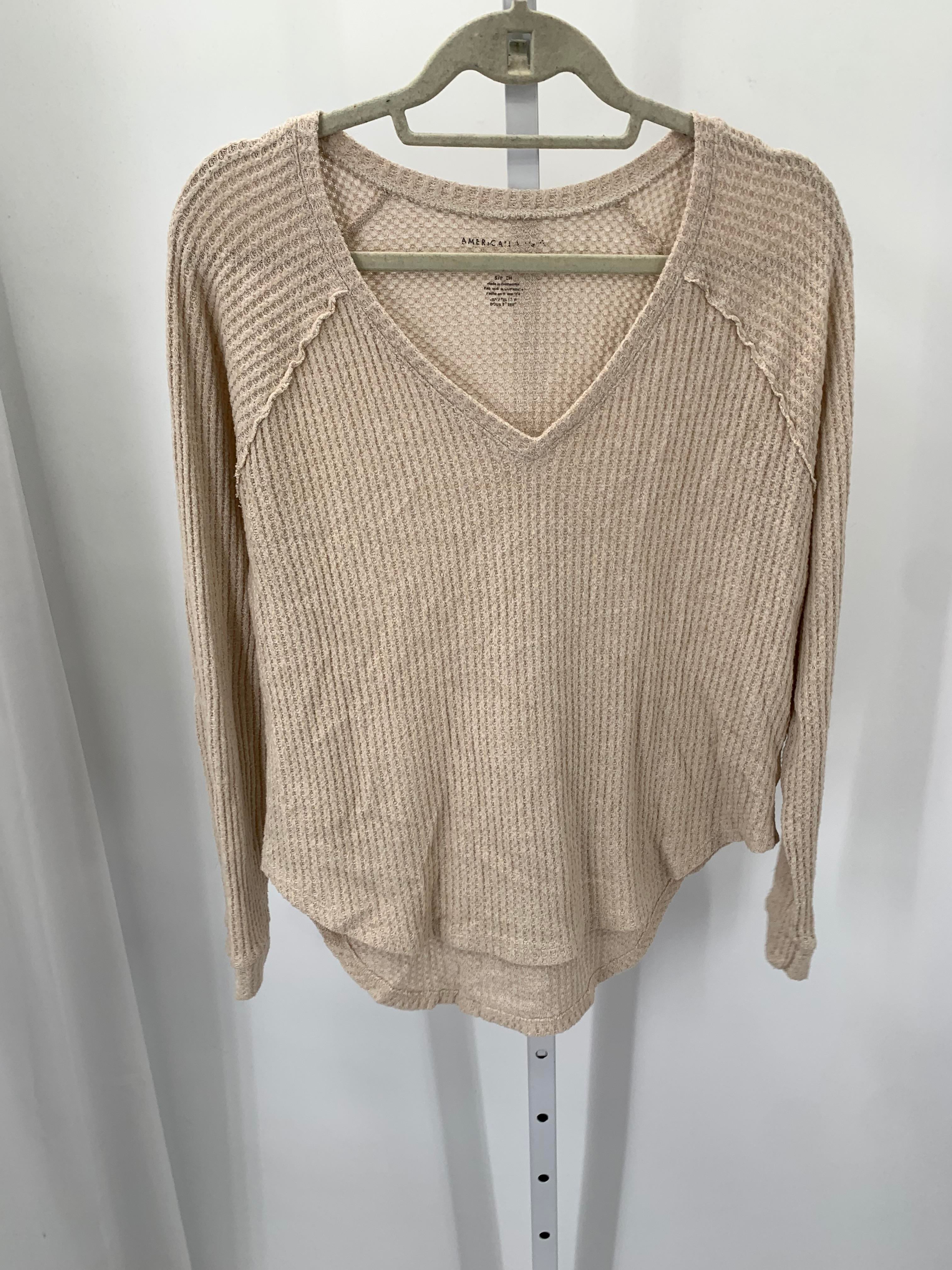 American Eagle Size Small Juniors Long Sleeve Shirt