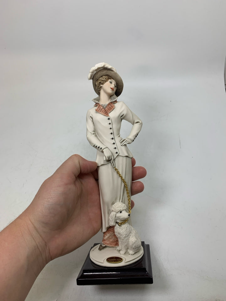 VTG GIUSEPPE ARMANI FLORENCE LADY WITH POODLE #1304F 1999.