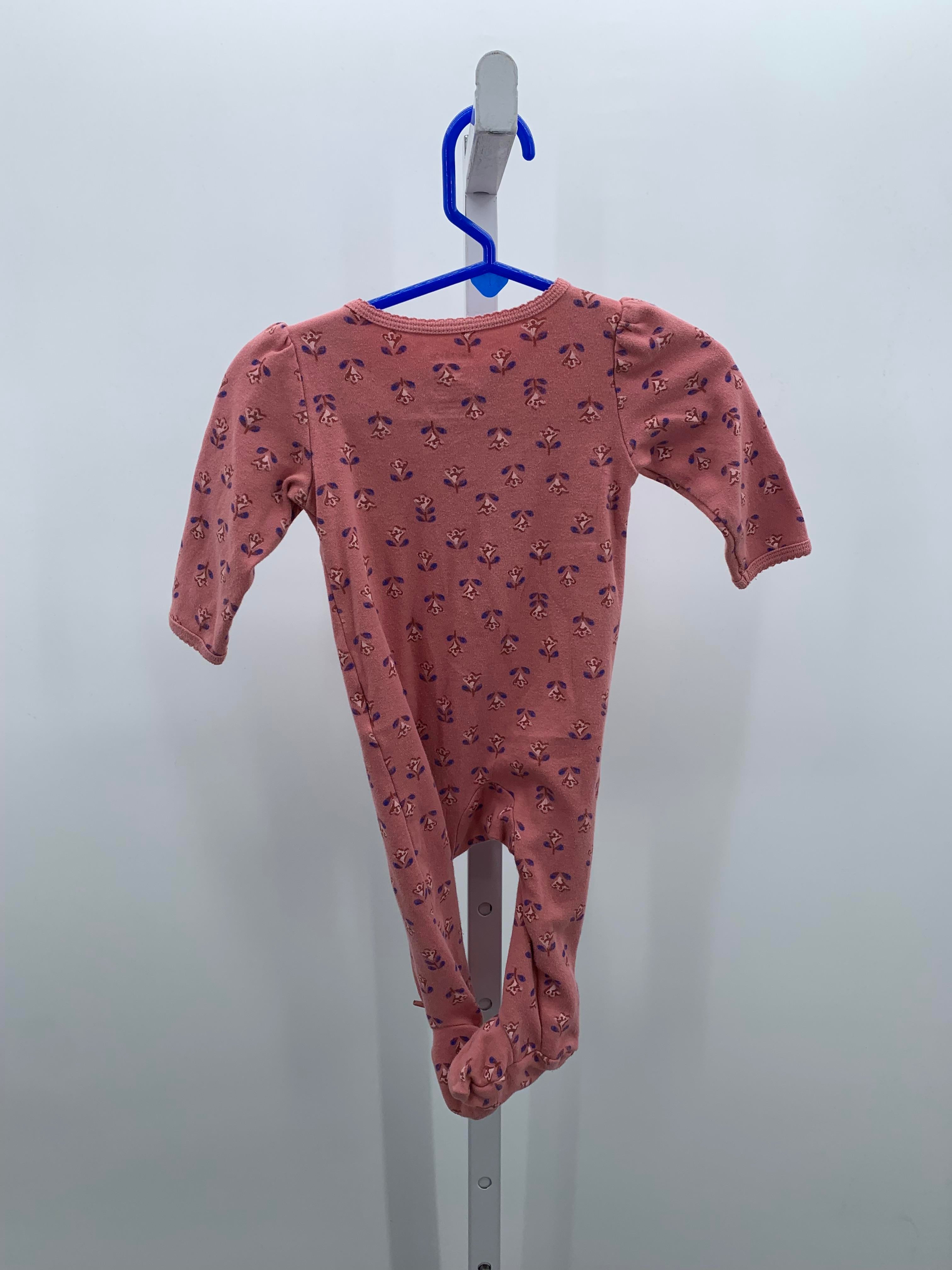 Carters Size 6 Months Girls Long Slv. Romper