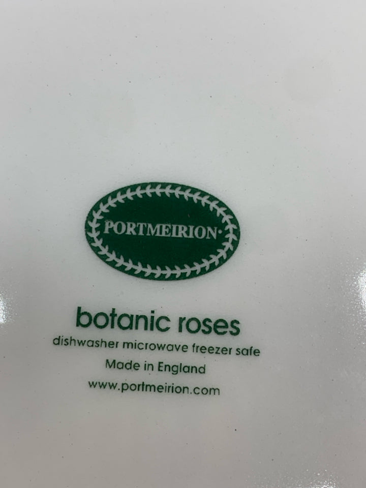 BOTANIC ROSES SERVING BOWL.