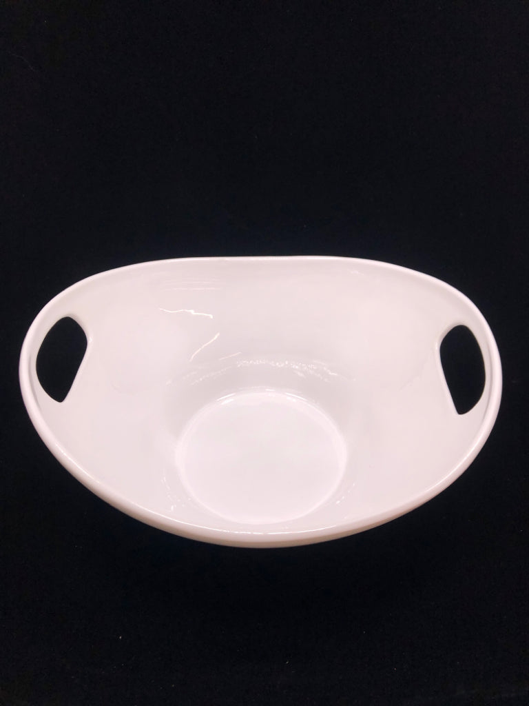 SERVING BOWL W HANDLES.